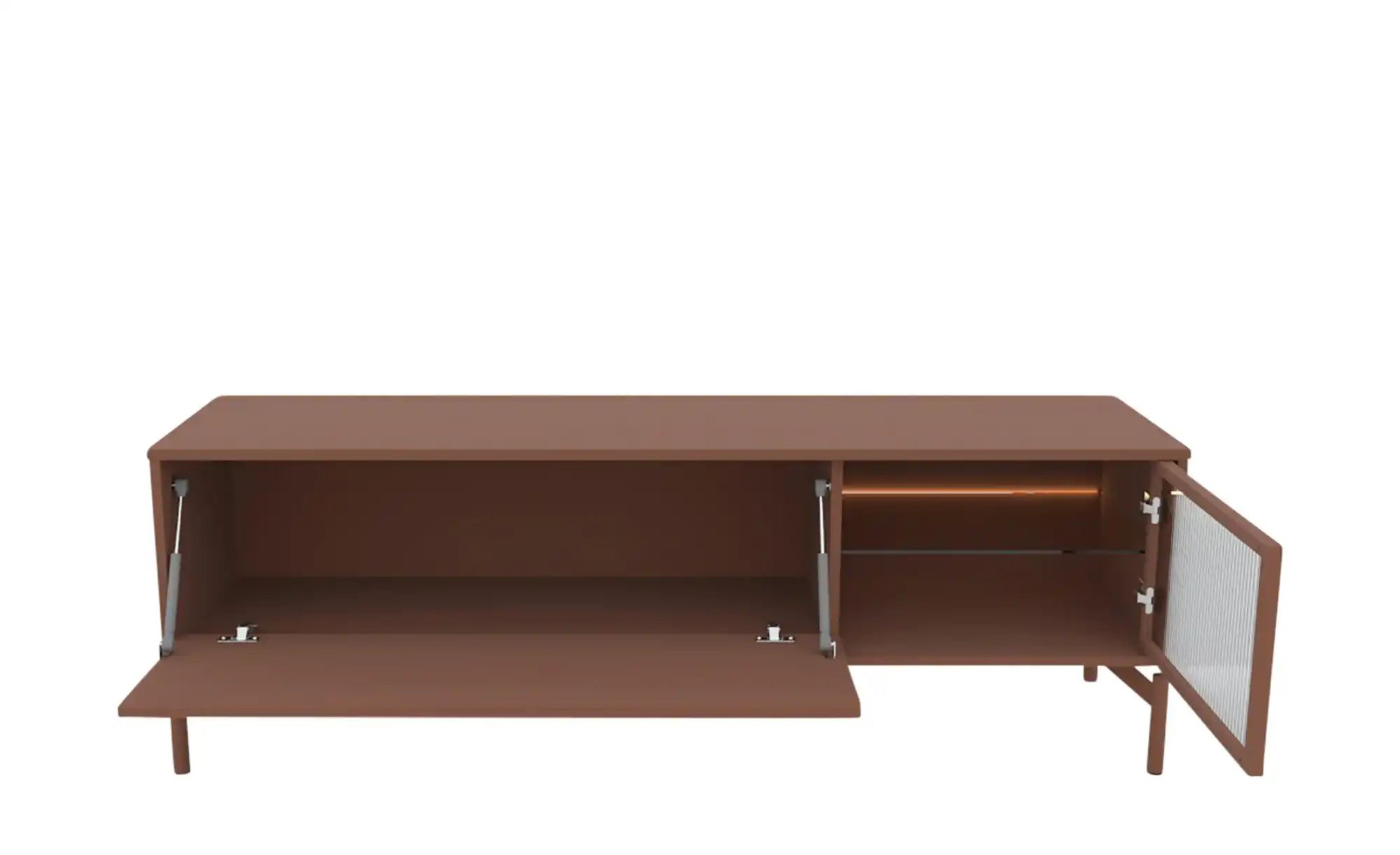 Love it TV-Lowboard  Flumeri ¦ rot ¦ Maße (cm): B: 155 H: 52 T: 43.0 Kommod günstig online kaufen