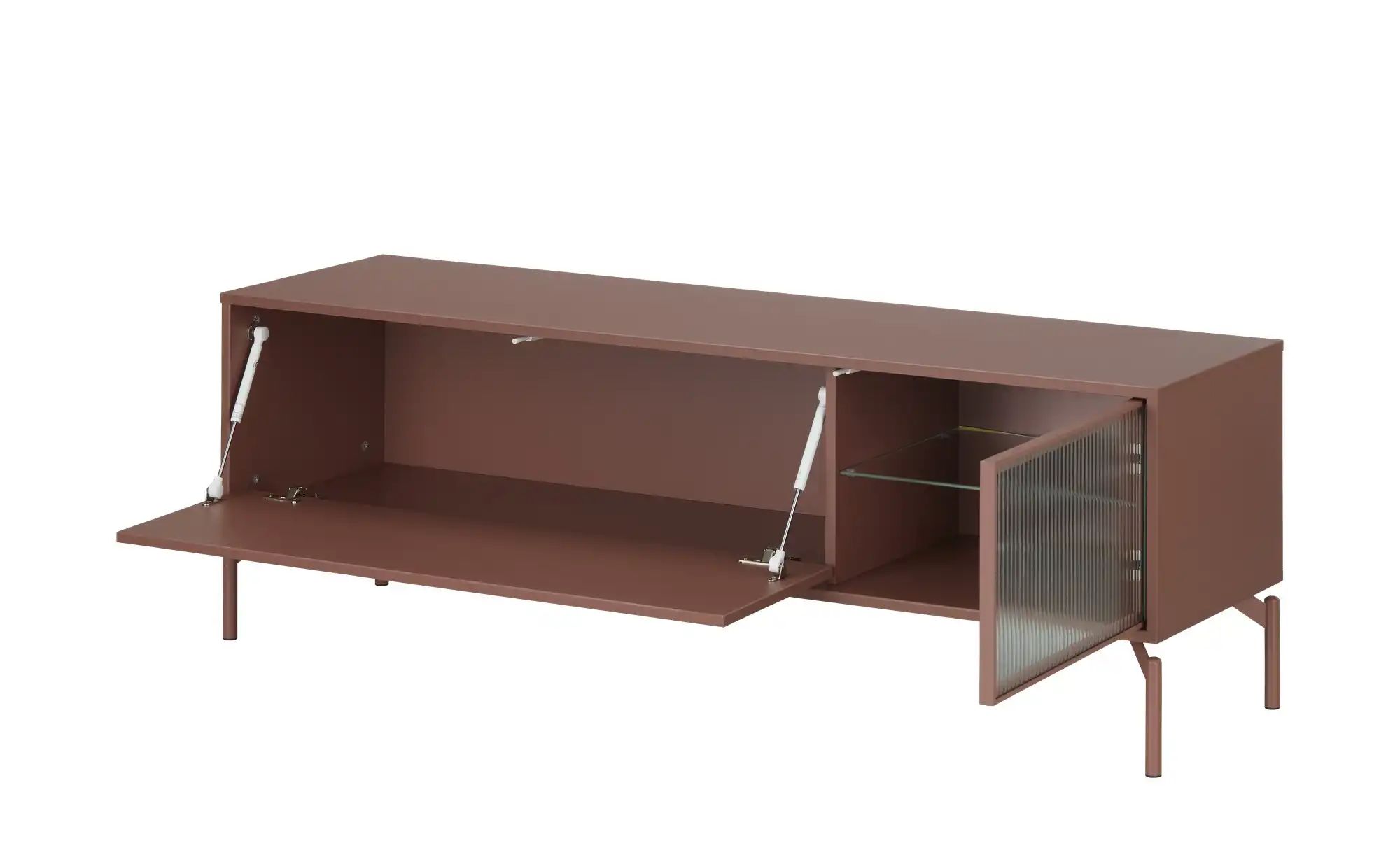 Love it TV-Lowboard  Flumeri ¦ rot ¦ Maße (cm): B: 155 H: 52 T: 43.0 Kommod günstig online kaufen