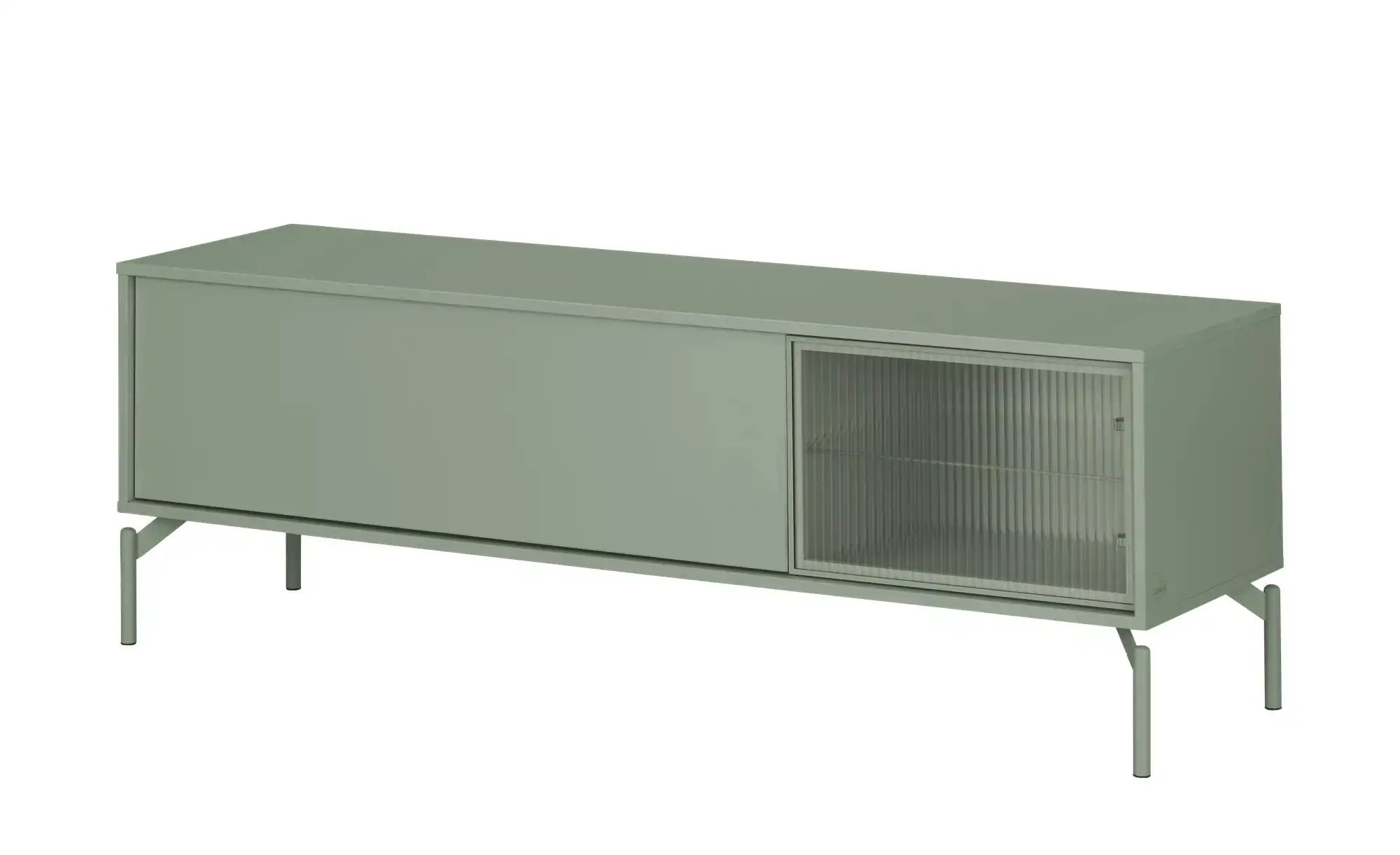 Love it TV-Lowboard  Flumeri ¦ grün ¦ Maße (cm): B: 155 H: 52 T: 43.0 Kommo günstig online kaufen