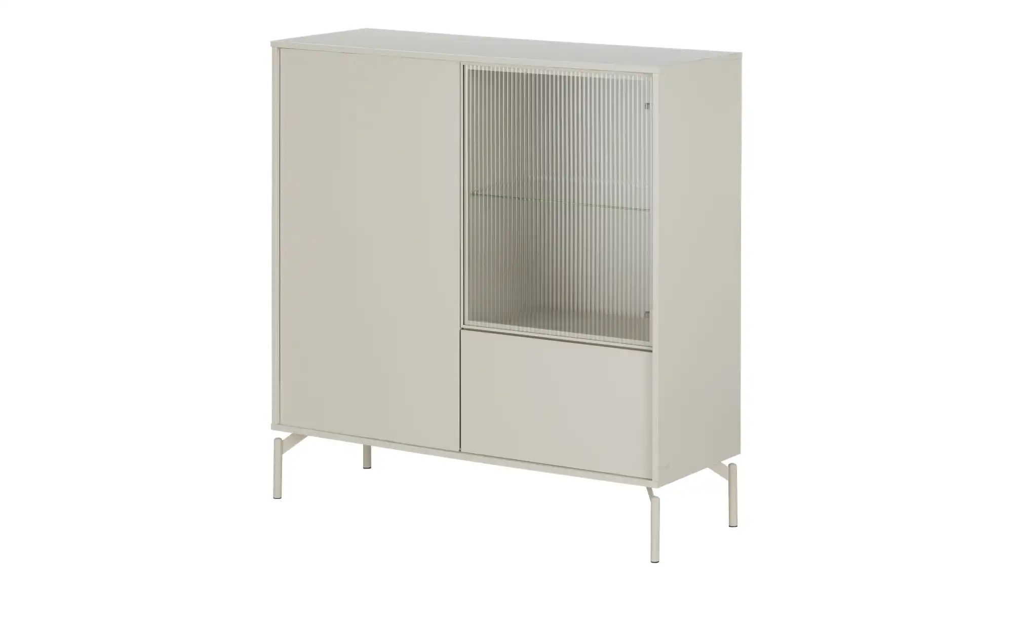 Love it Highboard  Flumeri ¦ beige ¦ Maße (cm): B: 113,5 H: 118 T: 43.0 Kom günstig online kaufen
