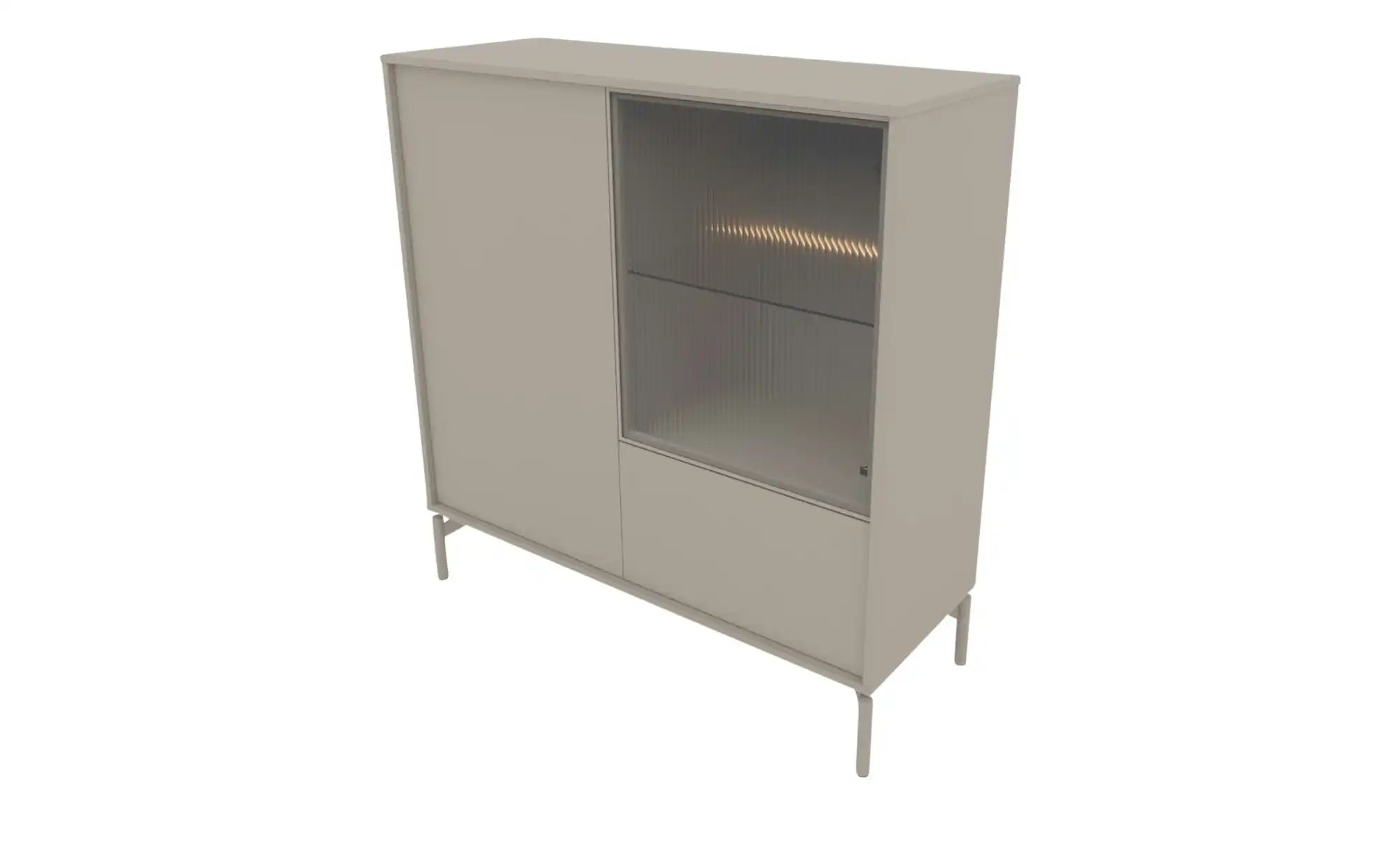 Love it Highboard  Flumeri ¦ beige ¦ Maße (cm): B: 113,5 H: 118 T: 43.0 Kom günstig online kaufen