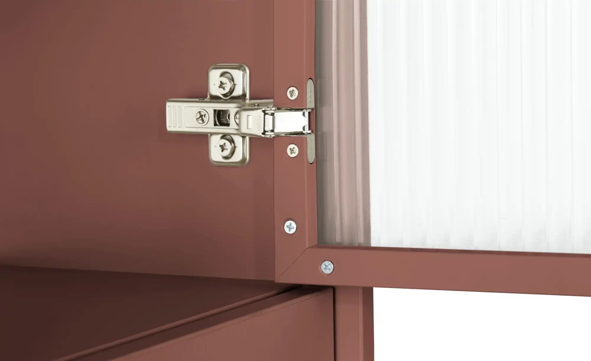 Thumbnail - Love it Highboard Flumeri ¦ rot ¦ Maße (cm): B: 113,5 H: 118 T: 43.0 Kommoden & Sideboards > Highboards - Höffner