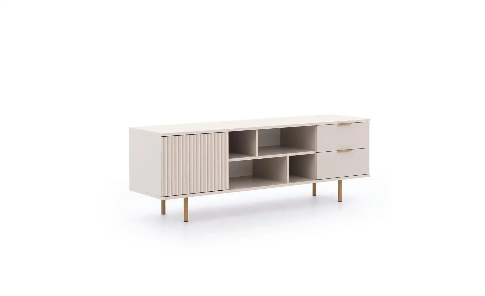 Thumbnail - Lowboard Bianco ¦ beige ¦ Maße (cm): B: 150 H: 52 Kommoden & Sideboards > Lowboards - Höffner