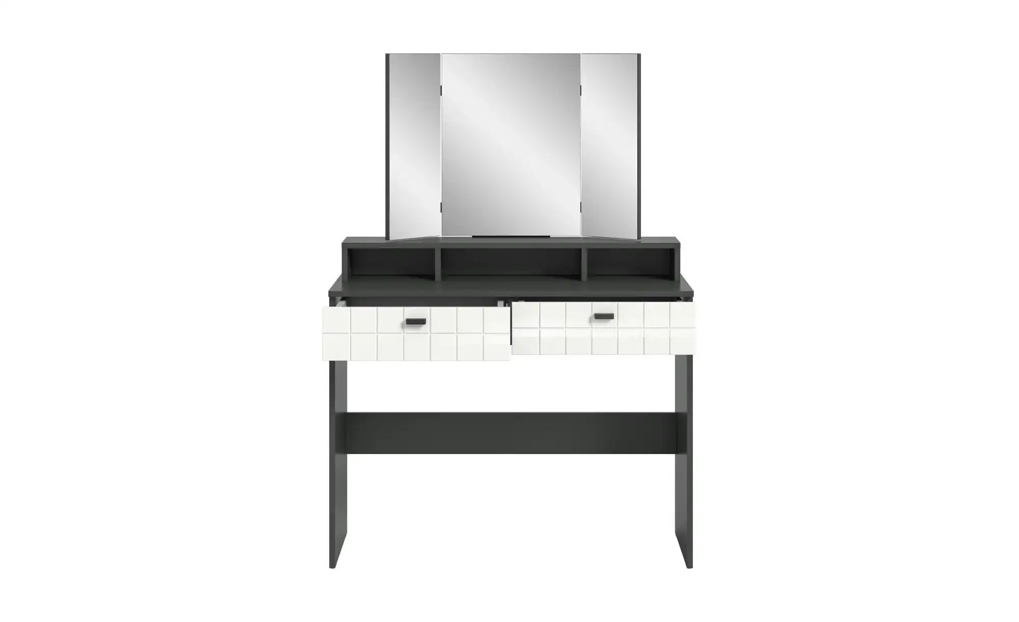 Thumbnail - Schminktisch mit Spiegel   ¦ grau ¦ Maße (cm): B: 100 H: 42 Tische > Schminktische - Höffner