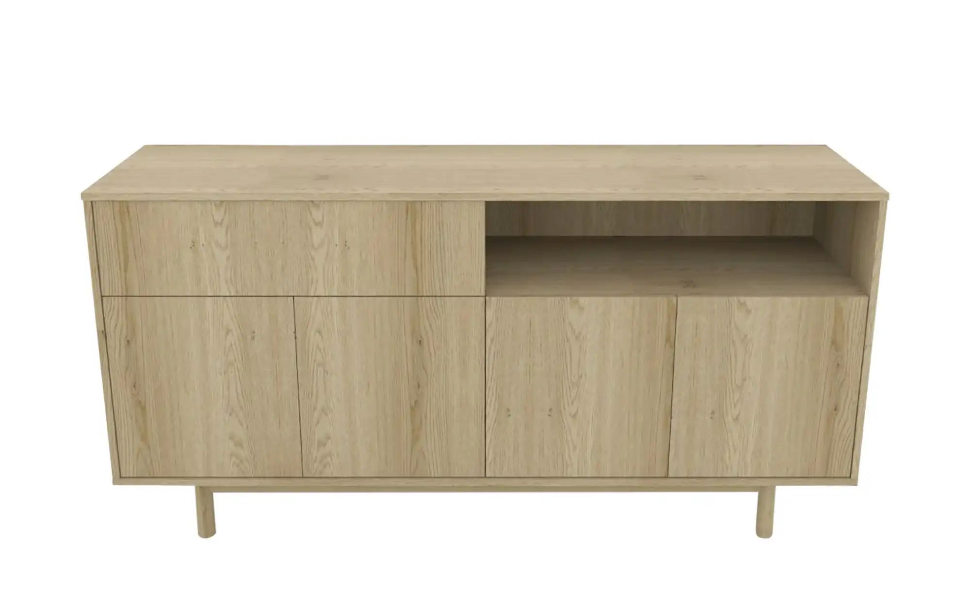 Roomers Sideboard  Offida ¦ holzfarben ¦ Maße (cm): B: 155 H: 80 T: 43.0 Ko günstig online kaufen