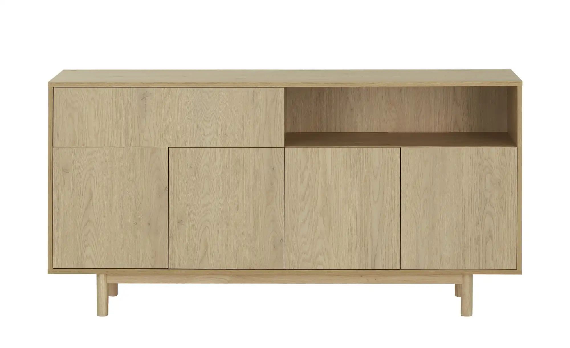 Roomers Sideboard  Offida ¦ holzfarben ¦ Maße (cm): B: 155 H: 80 T: 43.0 Ko günstig online kaufen