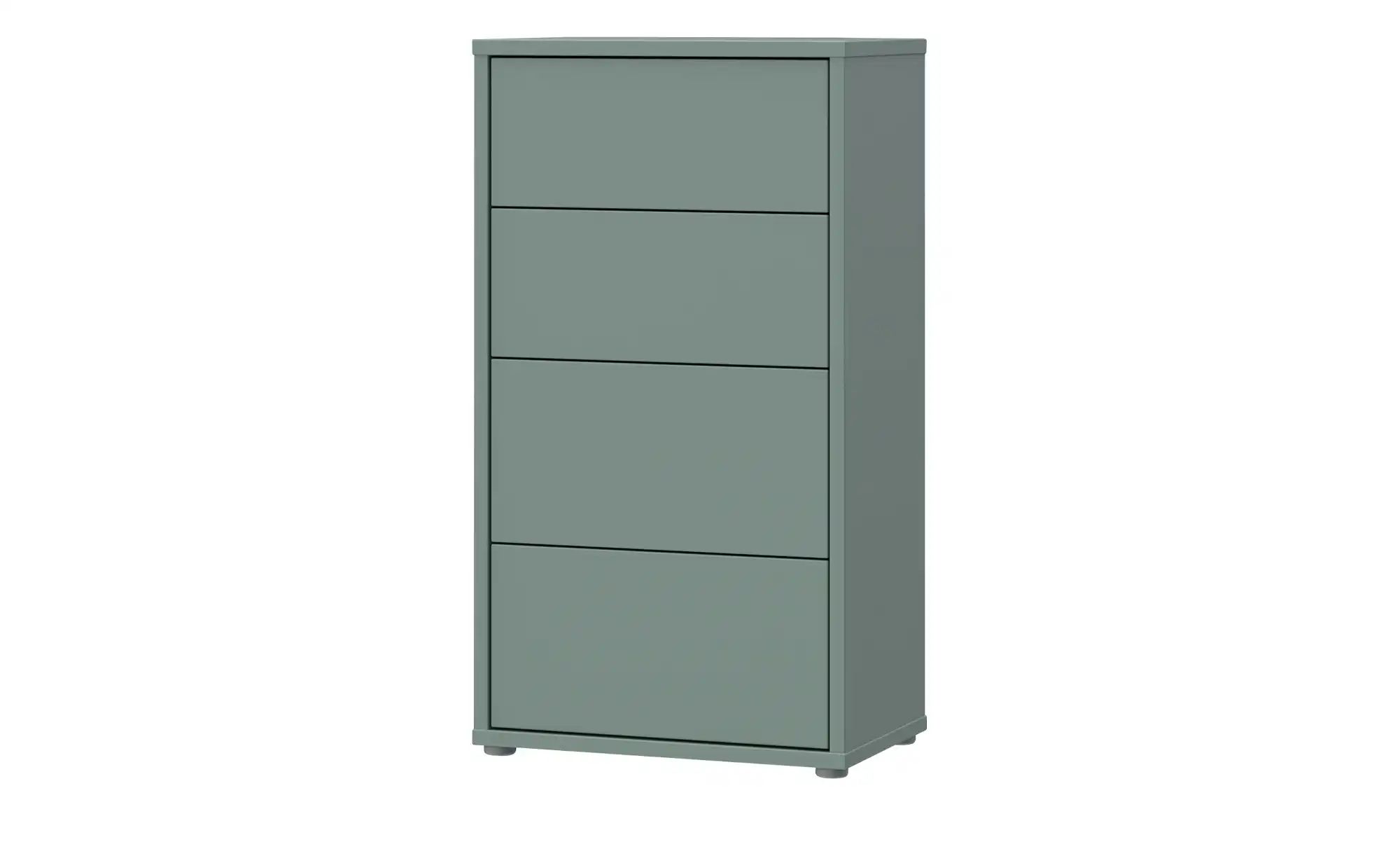 Kommode  Bolognano ¦ grün ¦ Maße (cm): B: 54,8 H: 99,1 T: 34.9 Kommoden & S günstig online kaufen