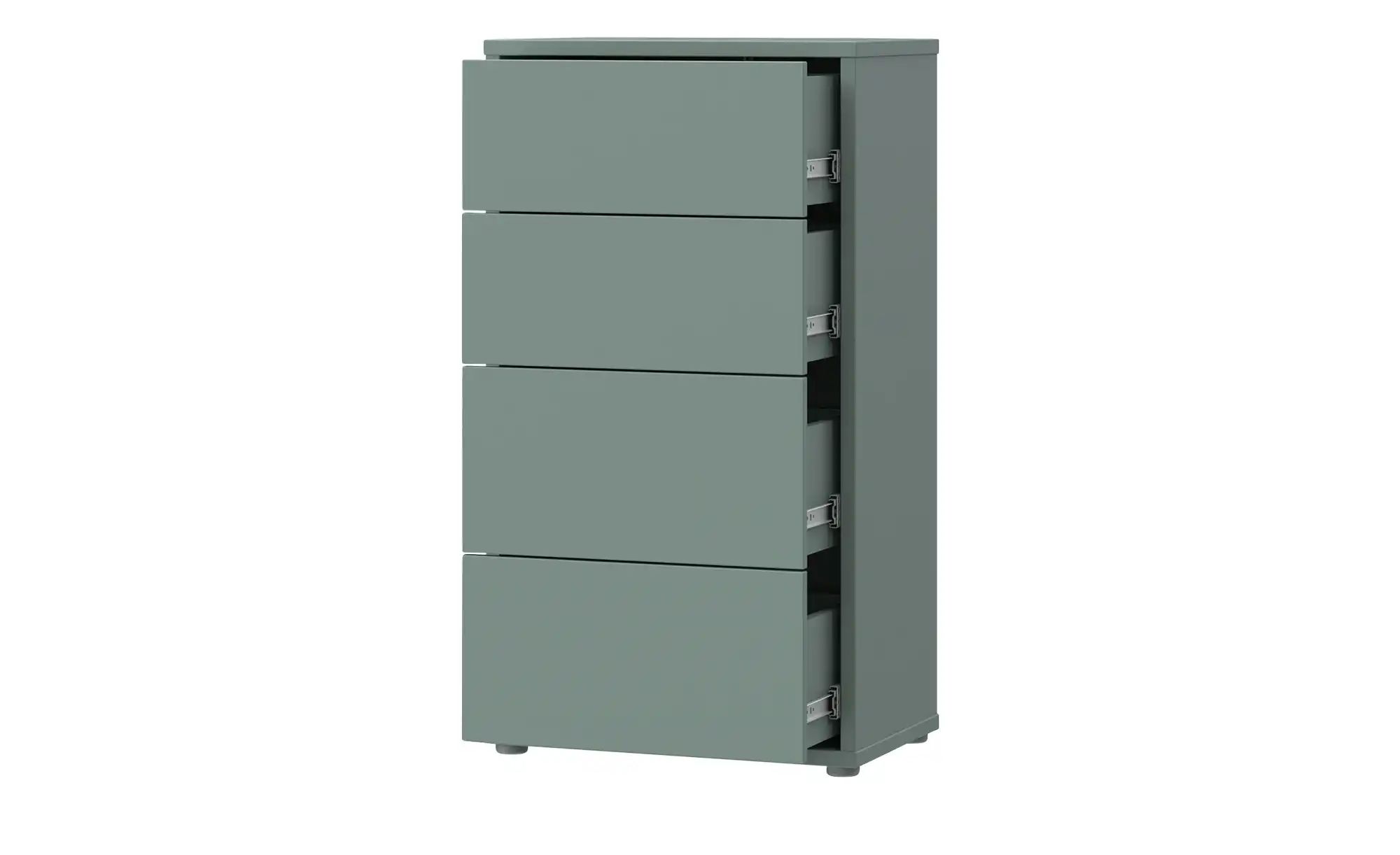 Kommode  Bolognano ¦ grün ¦ Maße (cm): B: 54,8 H: 99,1 T: 34.9 Kommoden & S günstig online kaufen