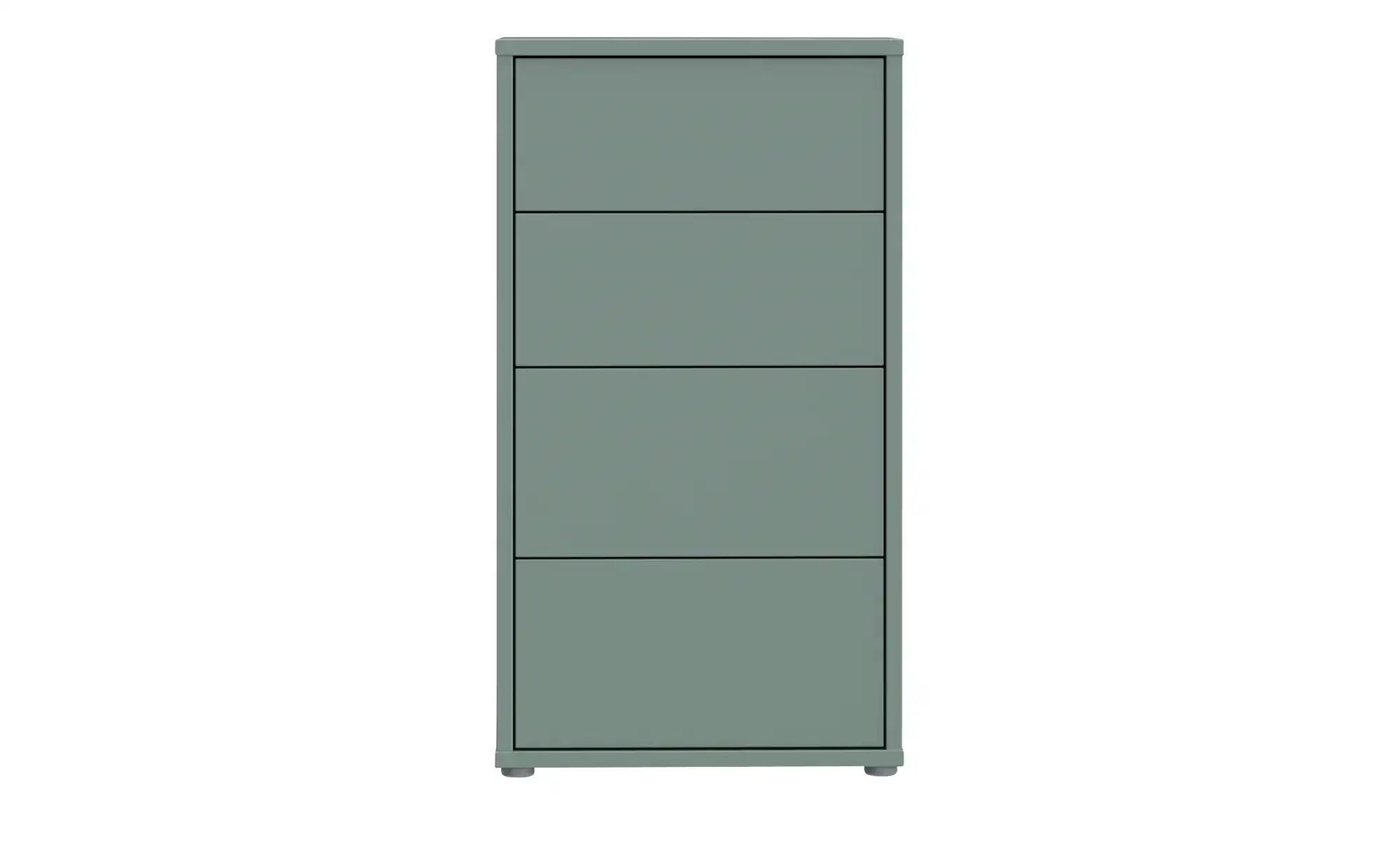 Thumbnail - Kommode  Bolognano ¦ grün ¦ Maße (cm): B: 54,8 H: 99,1 T: 34.9 Kommoden & Sideboards > Kommoden - Höffner