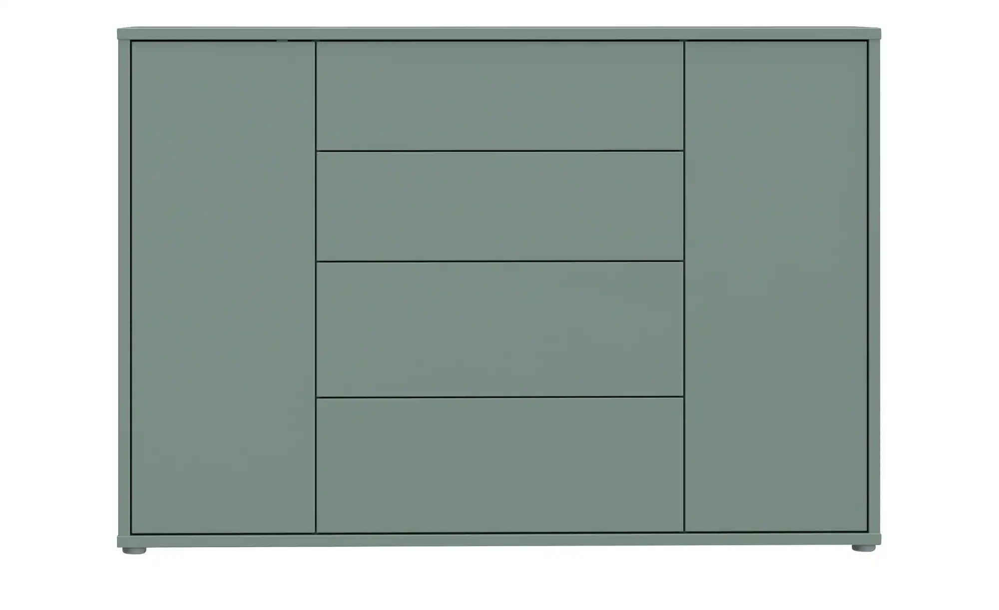 Sideboard  Bolognano ¦ grün ¦ Maße (cm): B: 144,2 H: 99,1 T: 34.9 Kommoden günstig online kaufen
