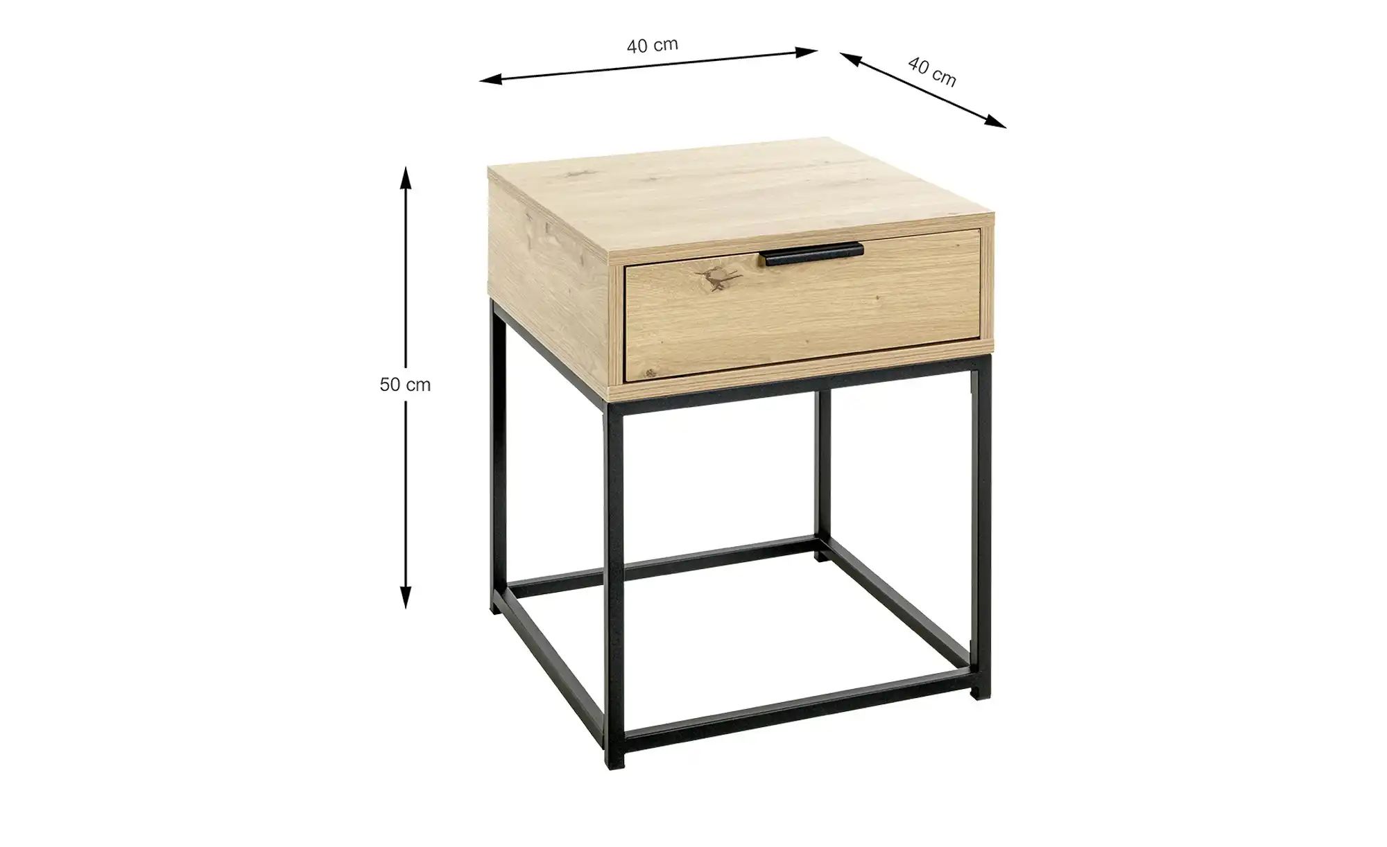 Konsole  Haiger ¦ holzfarben ¦ Maße (cm): B: 40 H: 50 T: 40.0 Tische > Kons günstig online kaufen