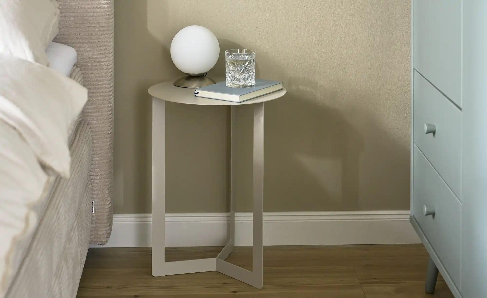 Love it Beistelltisch  Palmaria ¦ beige ¦ Maße (cm): H: 50  Ø: 38 Tische > günstig online kaufen