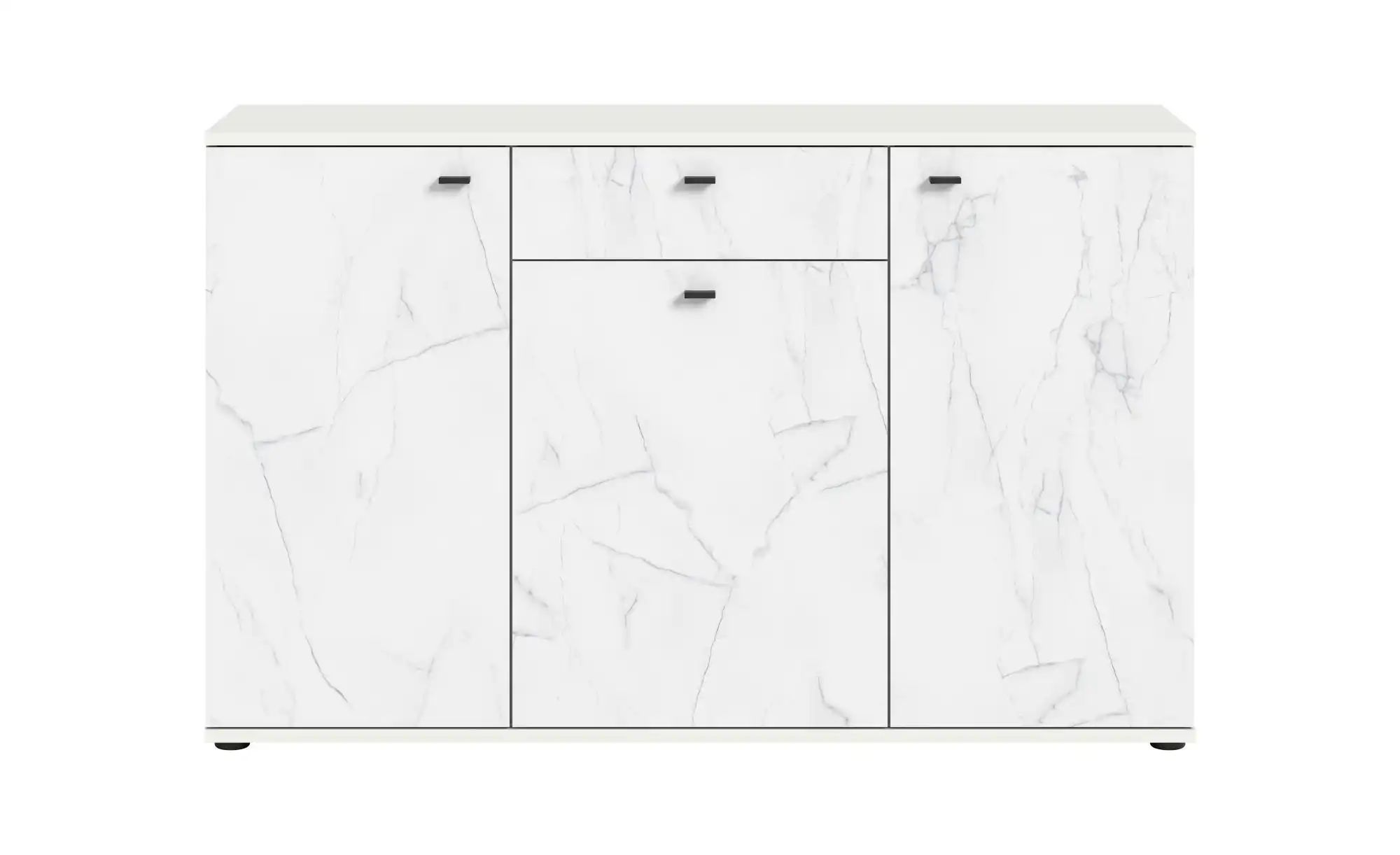 Thumbnail - Sideboard  Stone ¦ weiß ¦ Maße (cm): B: 138 H: 87 Kommoden & Sideboards > Sideboards - Höffner