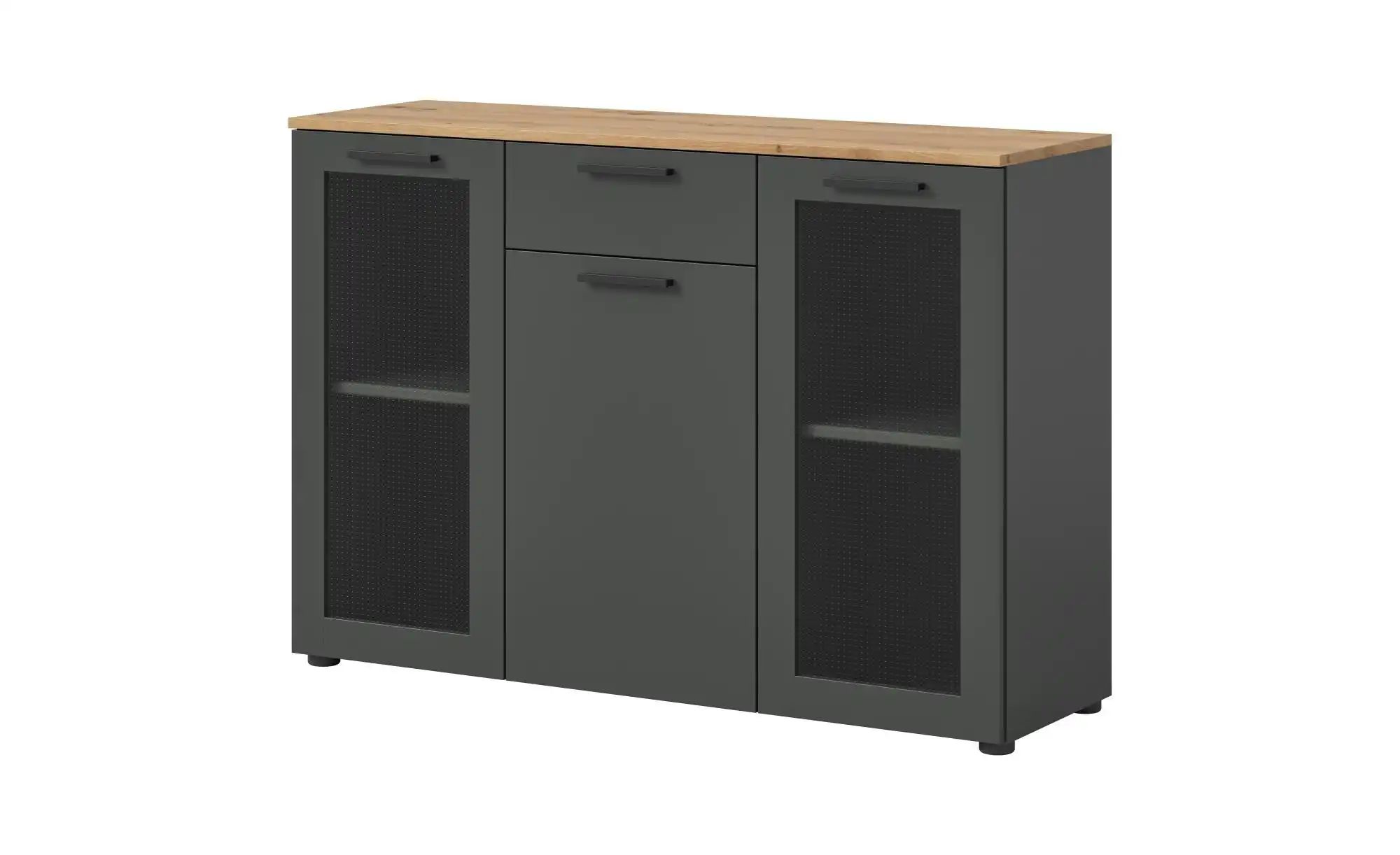 Sideboard  Niklas ¦ grau ¦ Maße (cm): B: 120 H: 84 Kommoden & Sideboards > günstig online kaufen