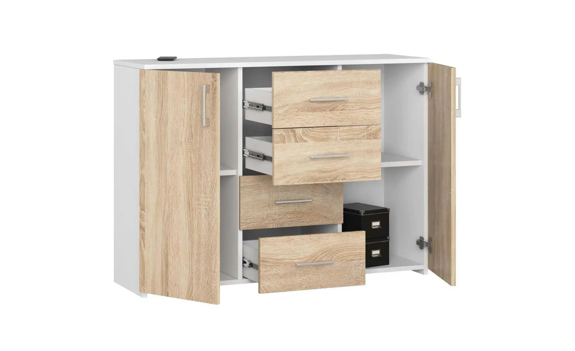 Thumbnail - Sideboard 110 cm breit Kiara ¦ mehrfarbig ¦ Maße (cm): B: 110 H: 80 Kommoden & Sideboards > Sideboards - Höffner