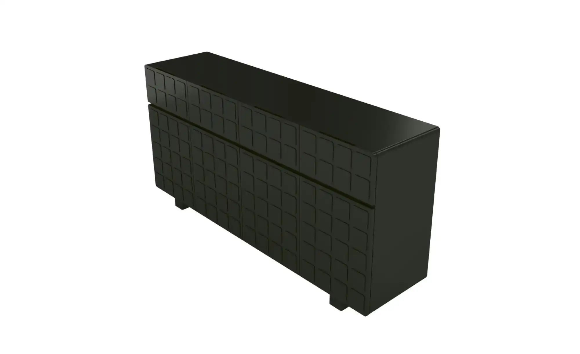 Sideboard   ¦ schwarz ¦ Maße (cm): B: 168,9 H: 83,8 Kommoden & Sideboards > günstig online kaufen