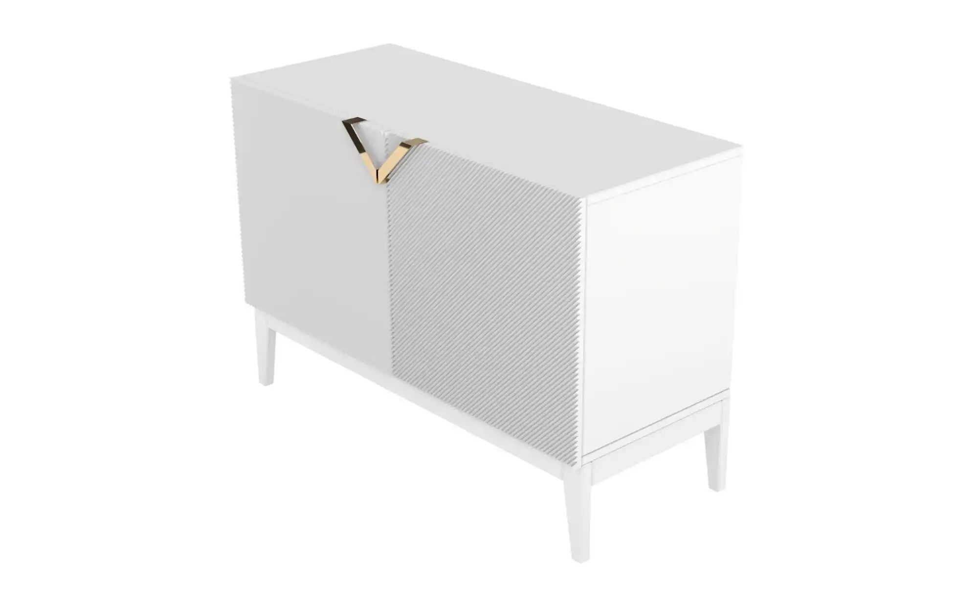 Sideboard   ¦ weiß ¦ Maße (cm): B: 100,5 H: 70 Kommoden & Sideboards > Side günstig online kaufen