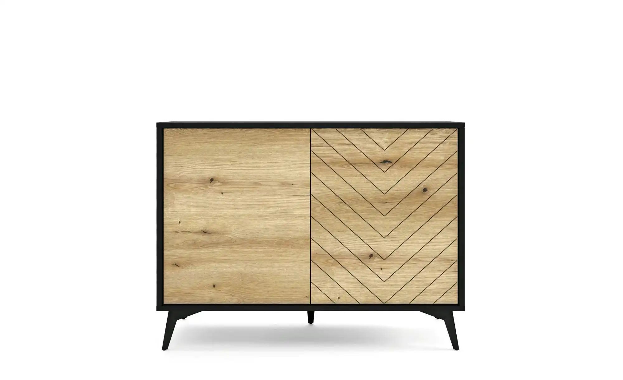 Thumbnail - Sideboard  Diamond ¦ schwarz ¦ Maße (cm): B: 104 H: 77 Kommoden & Sideboards > Sideboards - Höffner