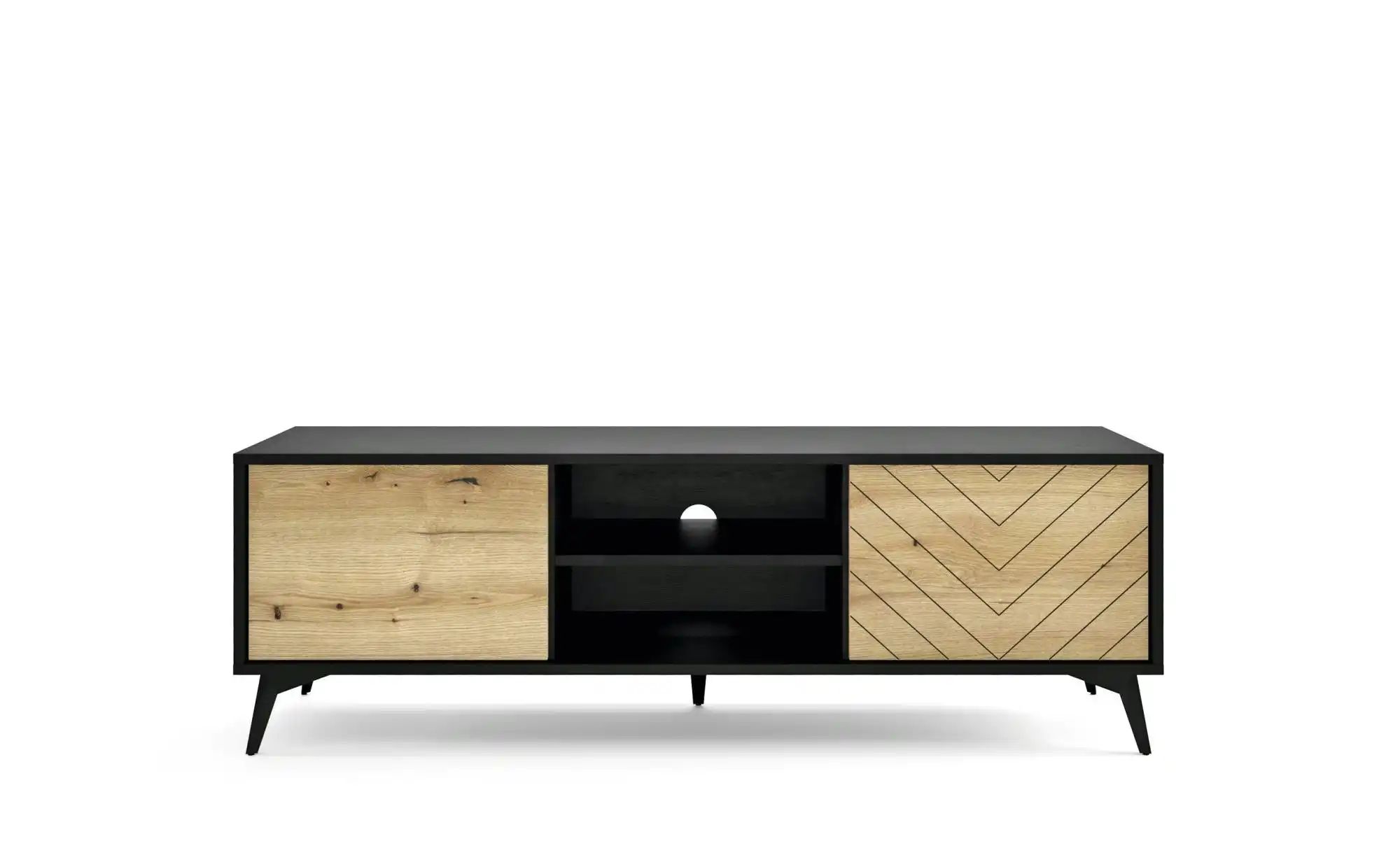 Lowboard  Diamond ¦ schwarz ¦ Maße (cm): B: 154 H: 50 Kommoden & Sideboards günstig online kaufen