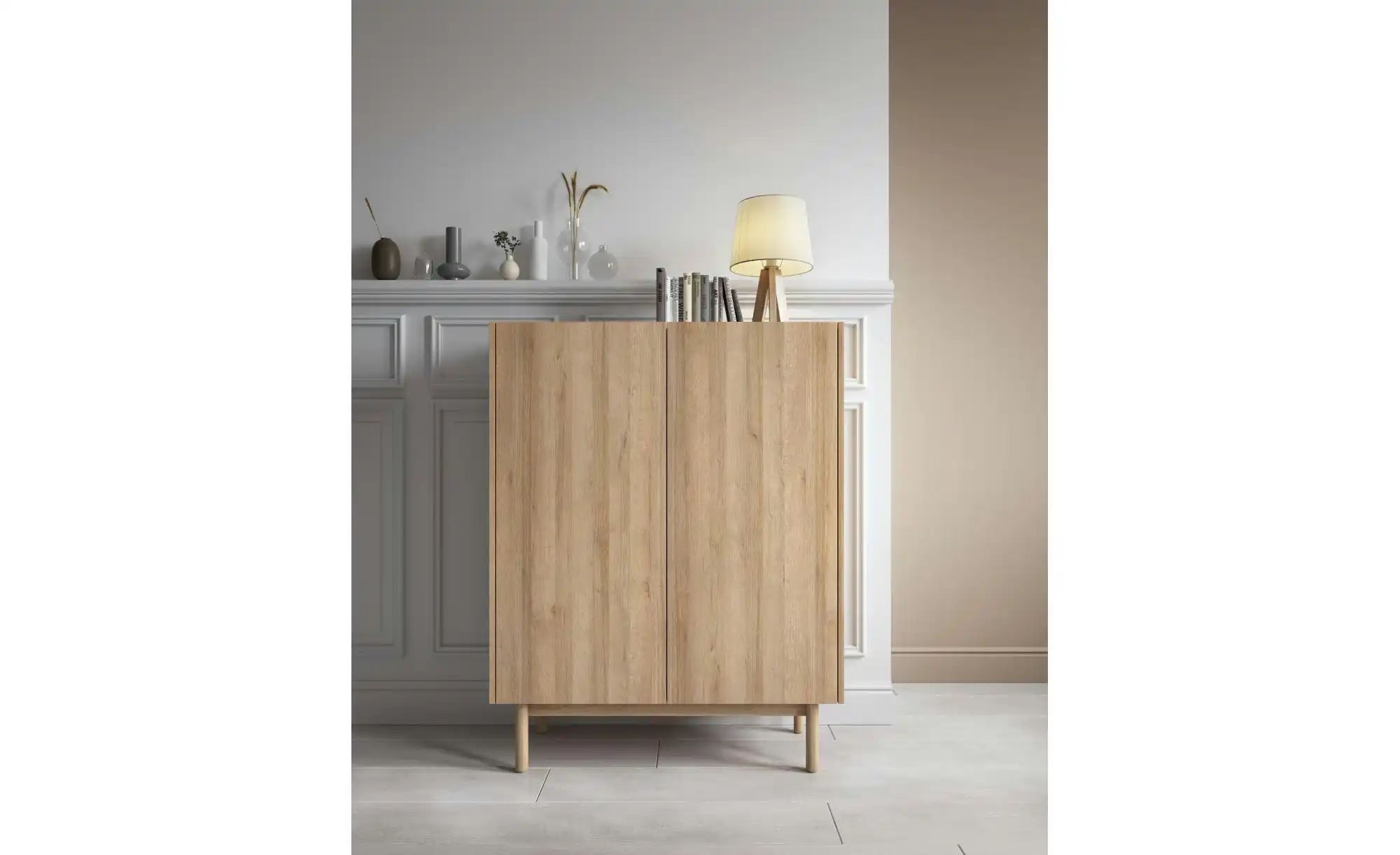 Thumbnail - Highboard Boho ¦ braun ¦ Maße (cm): B: 97 H: 122 Kommoden & Sideboards > Highboards - Höffner