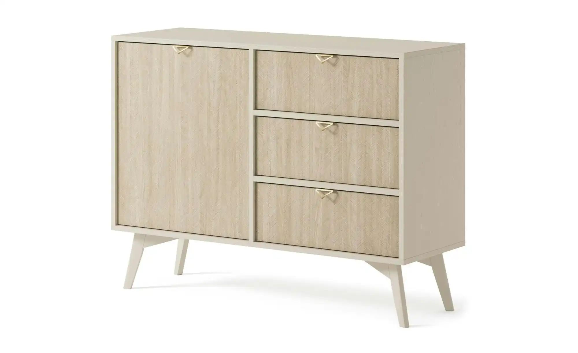 Sideboard   ¦ beige ¦ Maße (cm): B: 106,1 H: 80,6 Kommoden & Sideboards > S günstig online kaufen