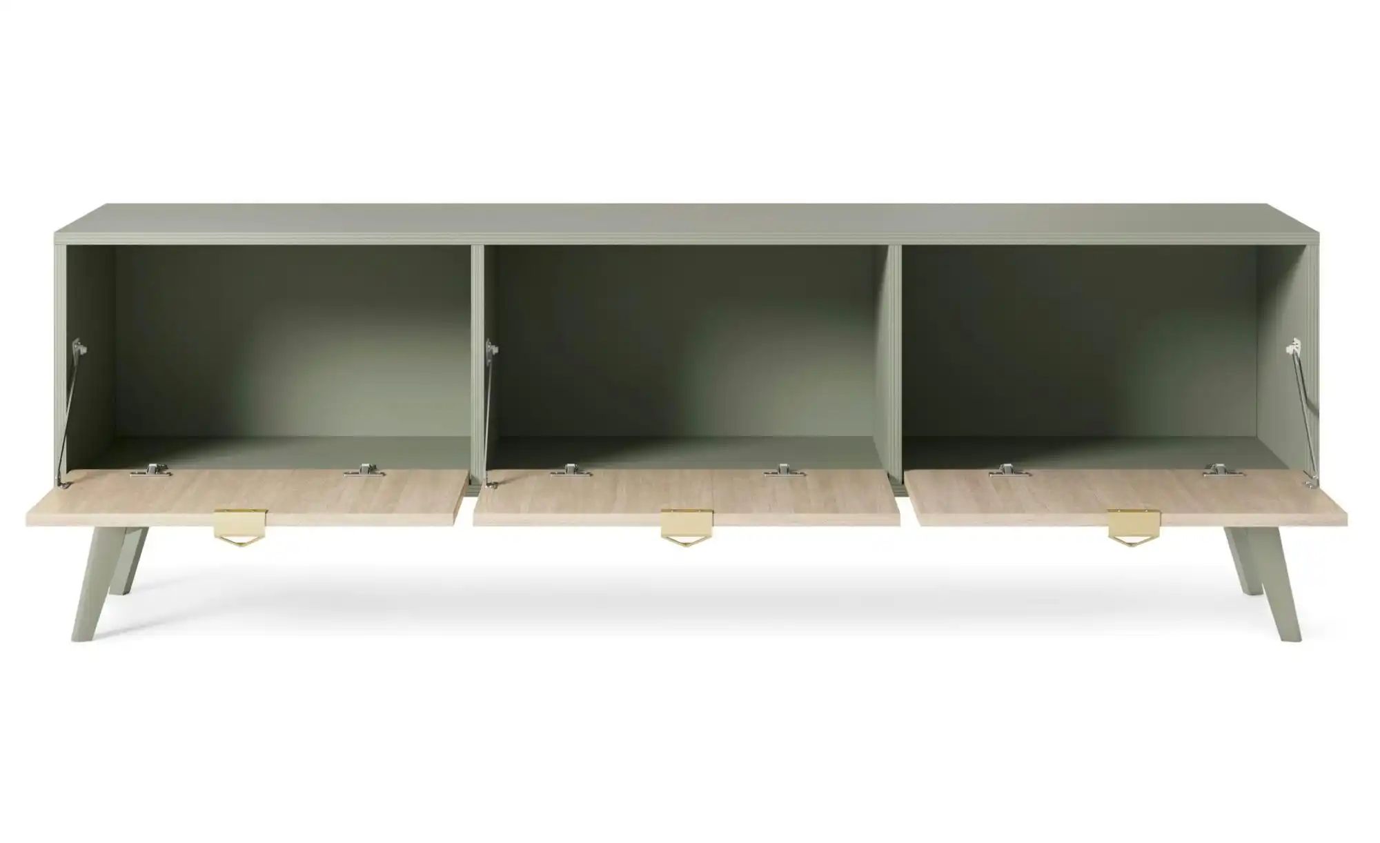 Lowboard  Firr ¦ grün ¦ Maße (cm): B: 158 H: 52 Kommoden & Sideboards > Low günstig online kaufen