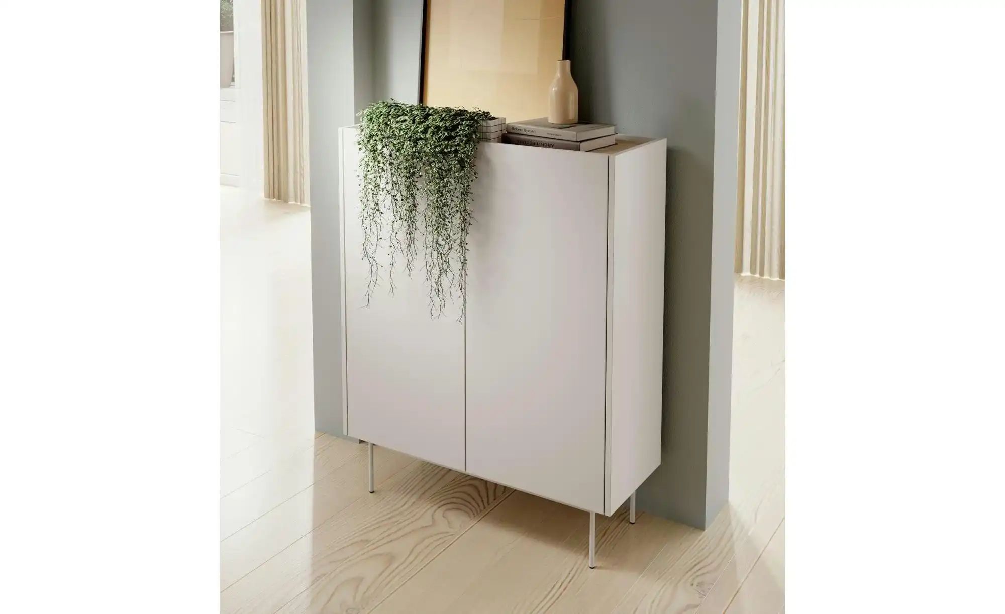 Highboard  Color ¦ beige ¦ Maße (cm): B: 97 H: 122 Kommoden & Sideboards > günstig online kaufen