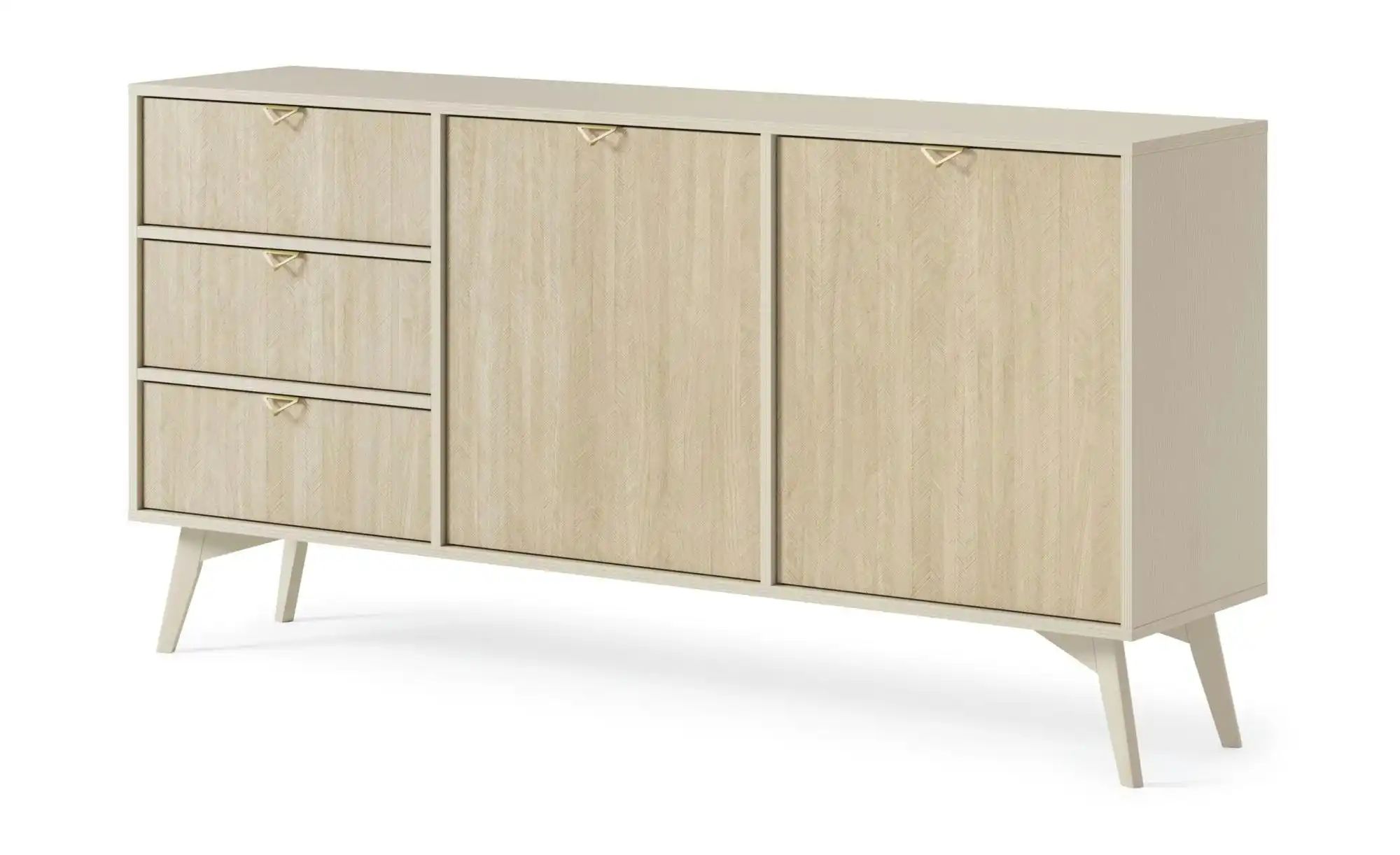 Sideboard  Firr ¦ beige ¦ Maße (cm): B: 158,3 H: 80,6 Kommoden & Sideboards günstig online kaufen
