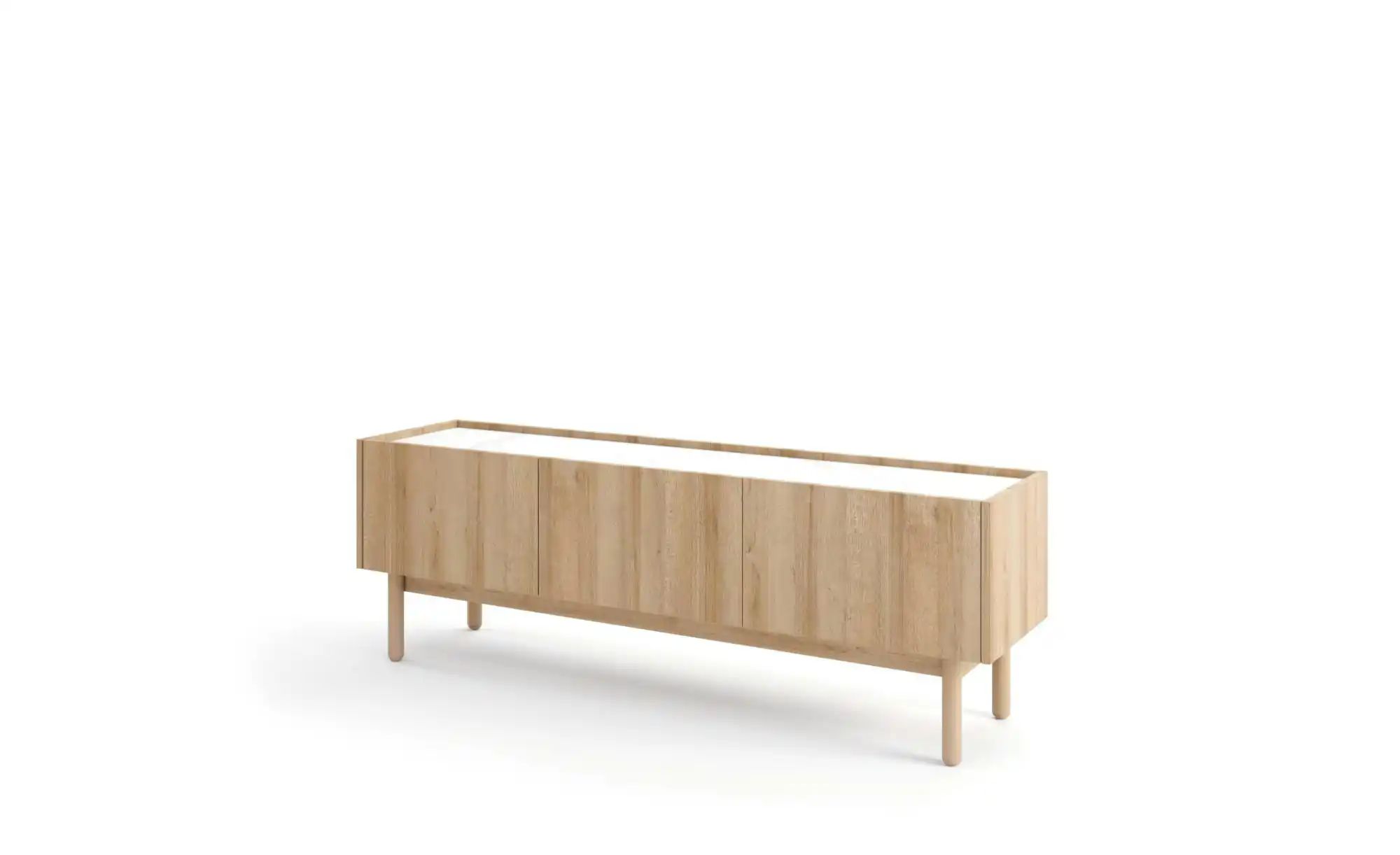 Lowboard   ¦ braun ¦ Maße (cm): B: 144 H: 48 Kommoden & Sideboards > Lowboa günstig online kaufen