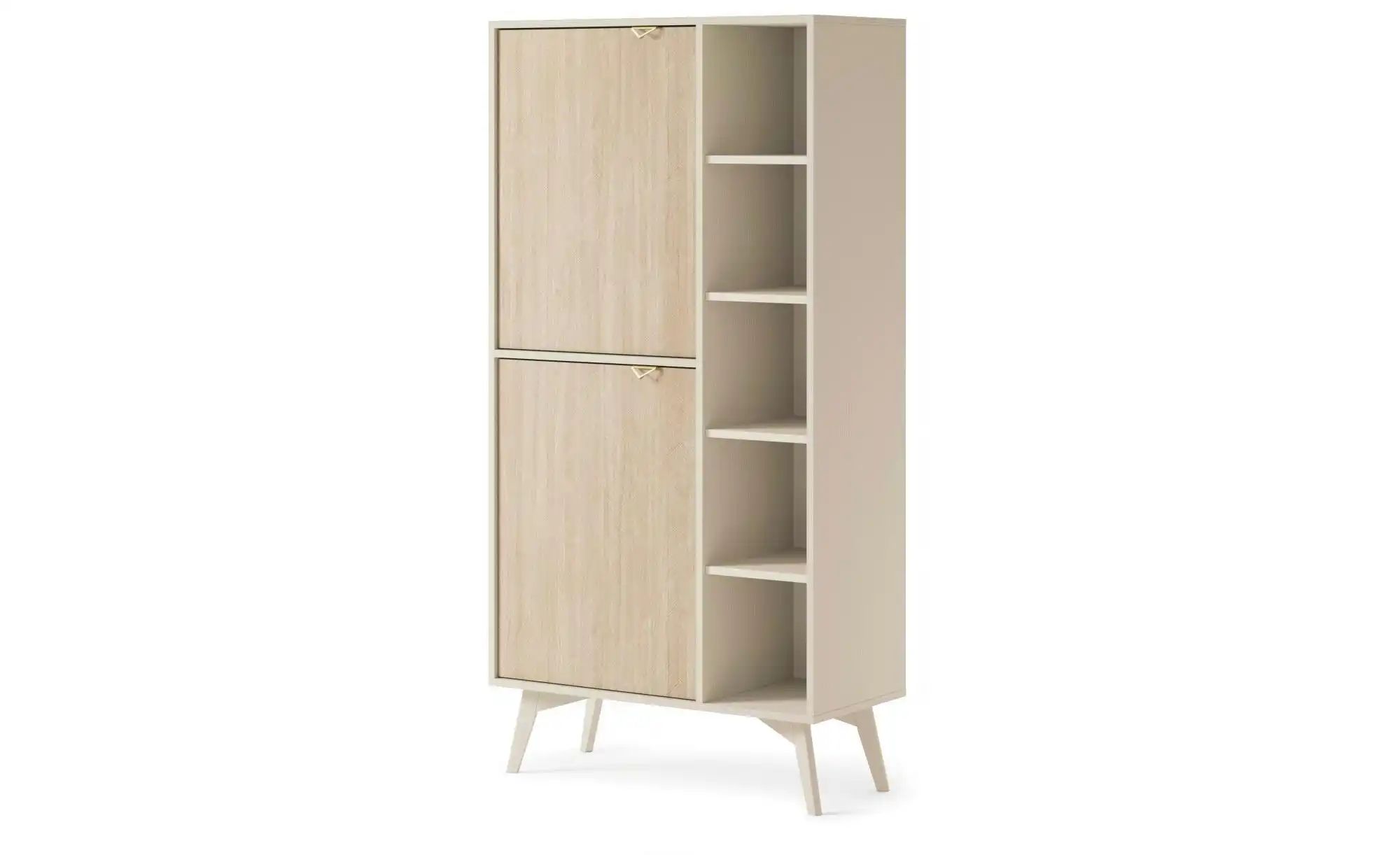 Standregal  Firr ¦ beige ¦ Maße (cm): B: 80 H: 160 Regale > Standregale - H günstig online kaufen