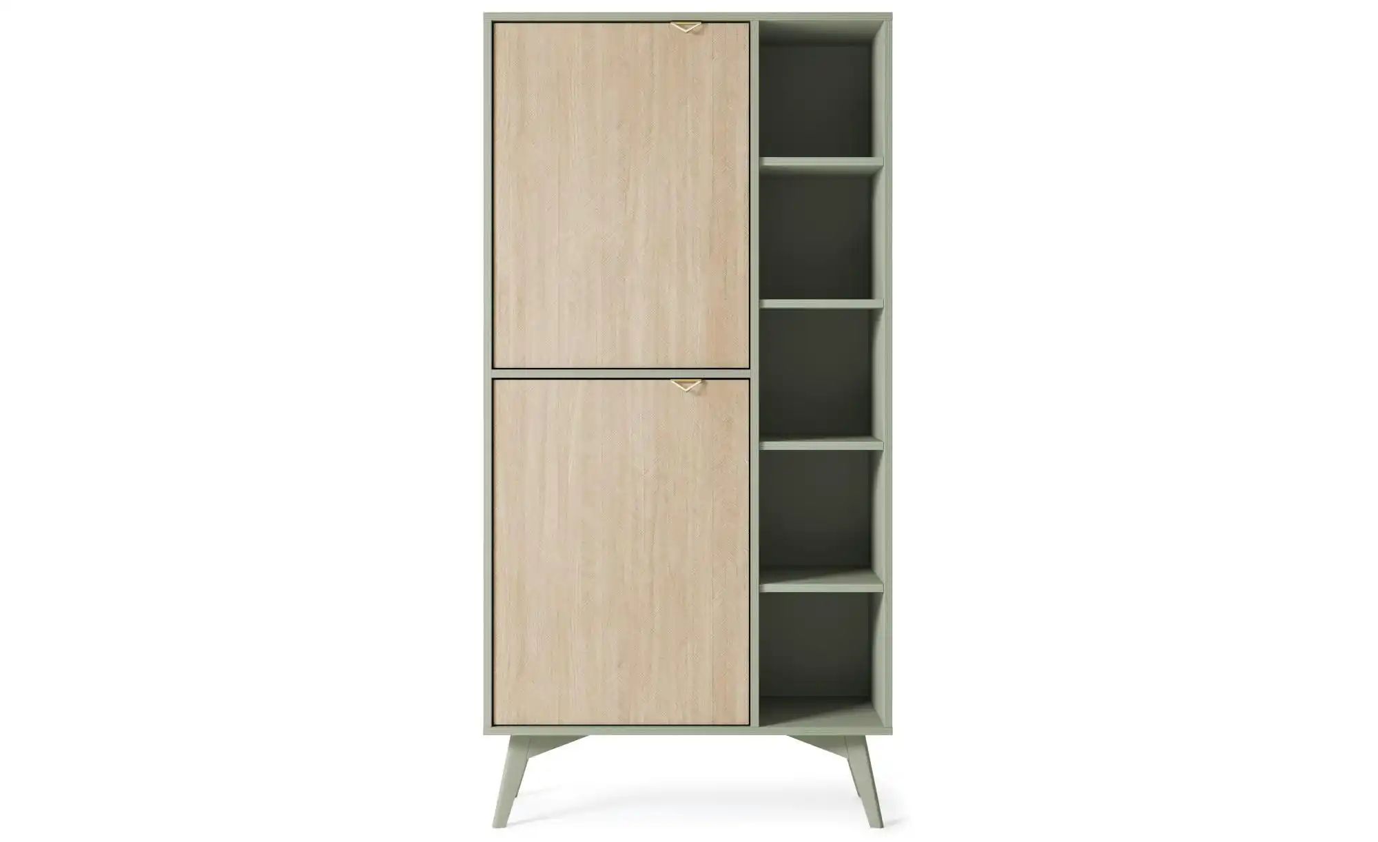 Standregal  Firr ¦ grün ¦ Maße (cm): B: 80 H: 160 Regale > Standregale - Hö günstig online kaufen