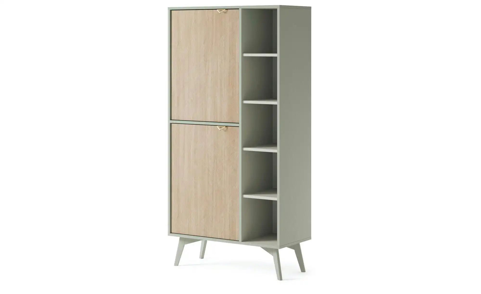 Standregal  Firr ¦ grün ¦ Maße (cm): B: 80 H: 160 Regale > Standregale - Hö günstig online kaufen