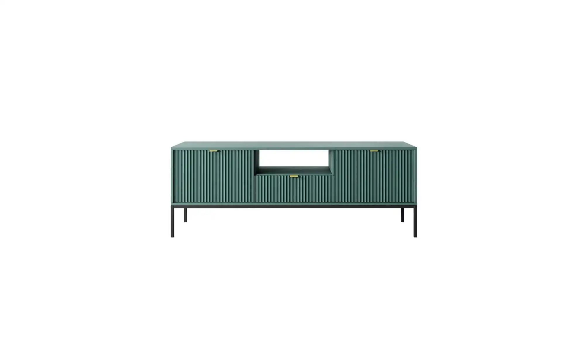 Lowboard  Nova ¦ grün ¦ Maße (cm): B: 154 H: 56 Kommoden & Sideboards > Low günstig online kaufen