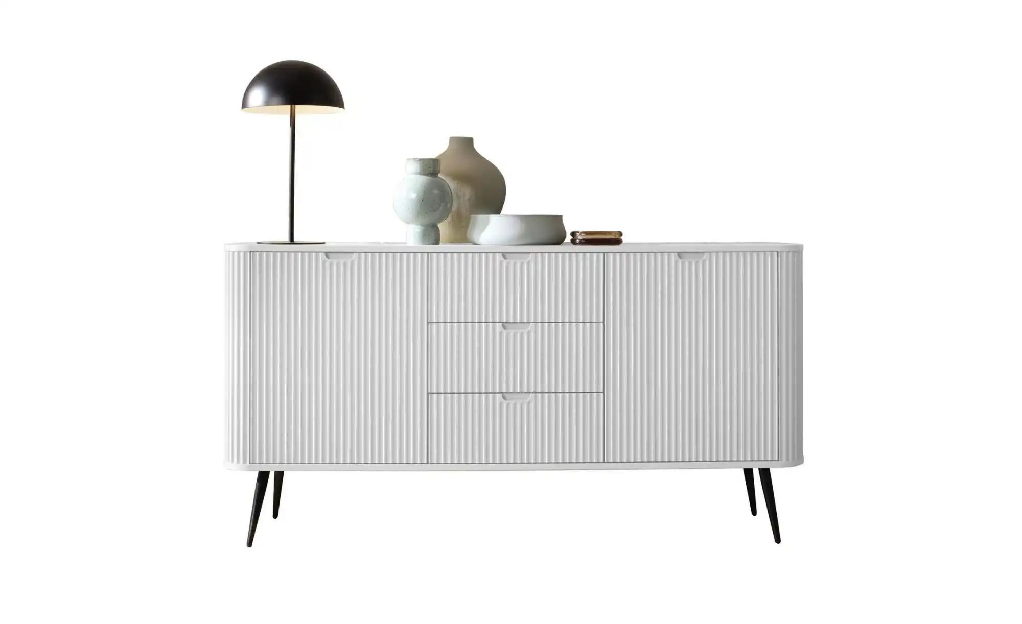 Sideboard   ¦ weiß ¦ Maße (cm): B: 168 H: 87 Kommoden & Sideboards > Sidebo günstig online kaufen