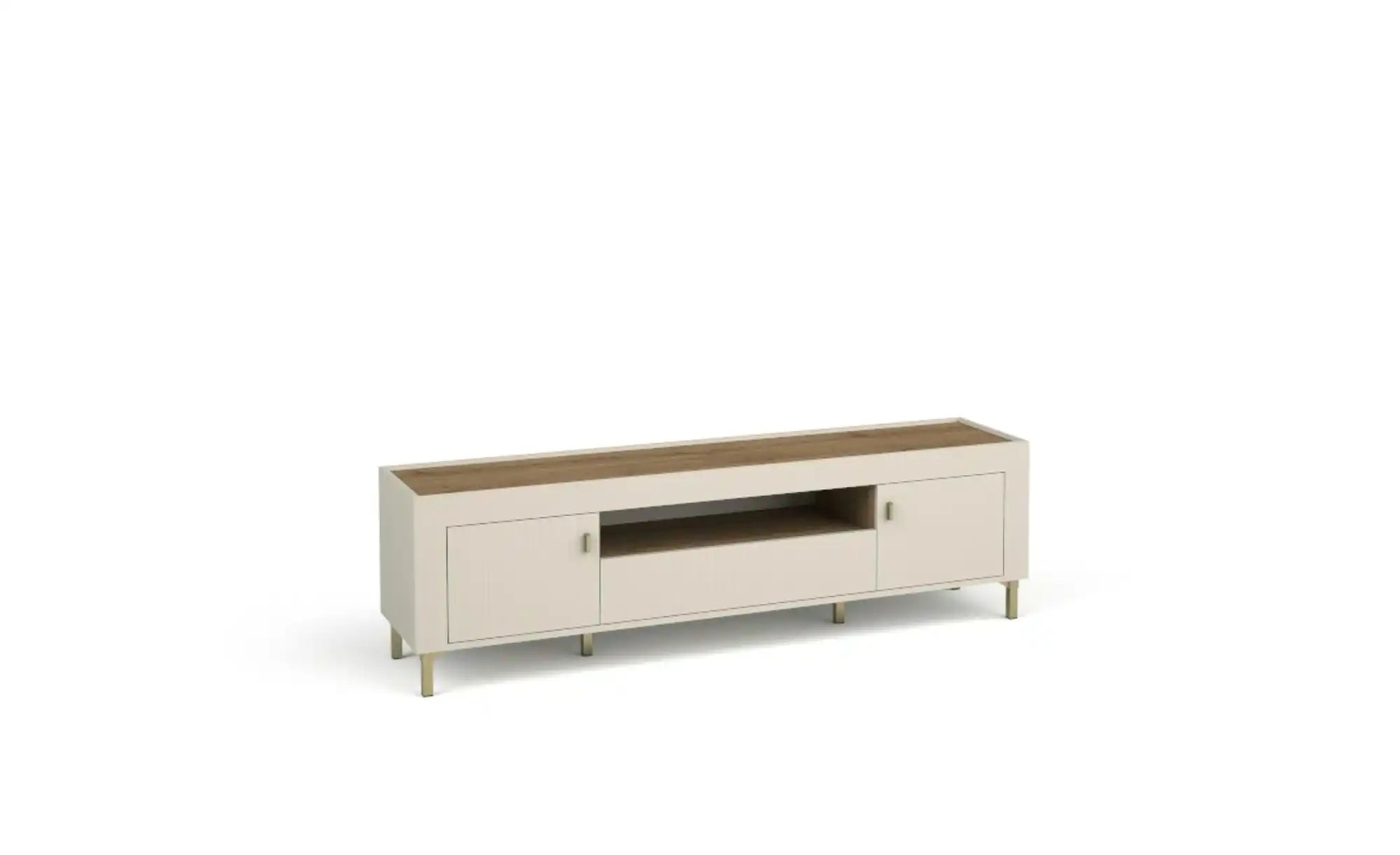 Lowboard  Mossa ¦ beige ¦ Maße (cm): B: 177 H: 52 Kommoden & Sideboards > L günstig online kaufen