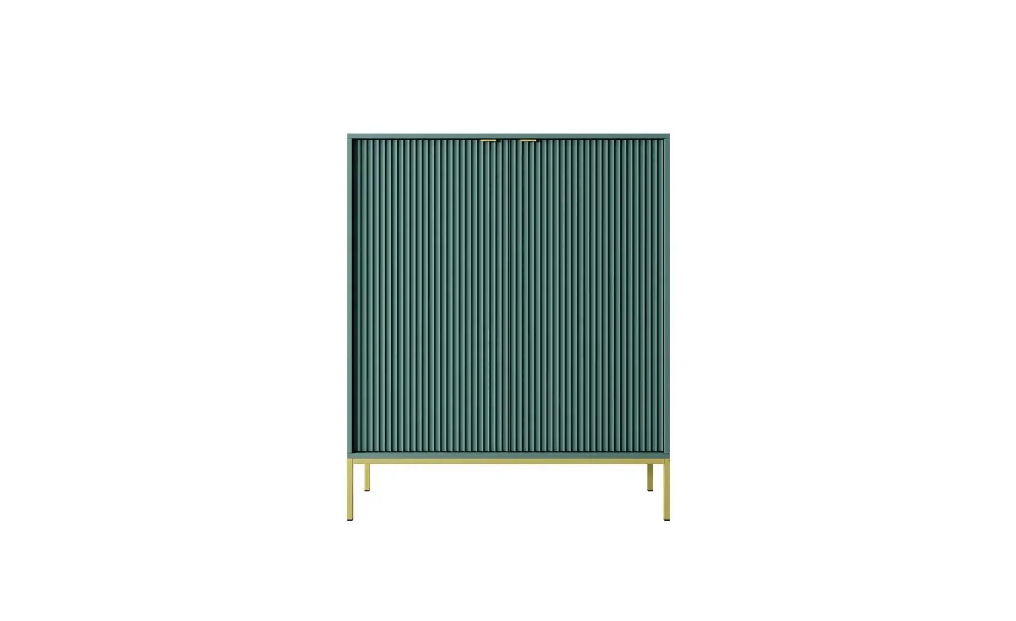 Highboard  Nova ¦ grün ¦ Maße (cm): B: 104 H: 125 Kommoden & Sideboards > H günstig online kaufen
