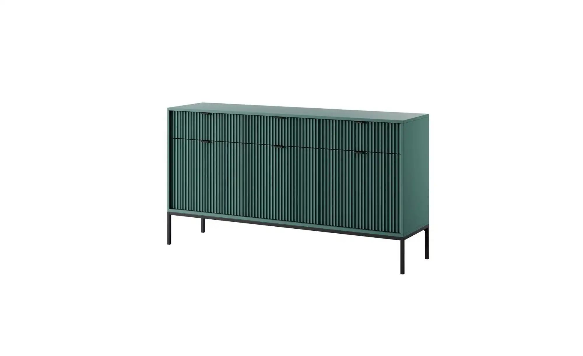 Sideboard   ¦ grün ¦ Maße (cm): B: 154 H: 83 Kommoden & Sideboards > Sidebo günstig online kaufen
