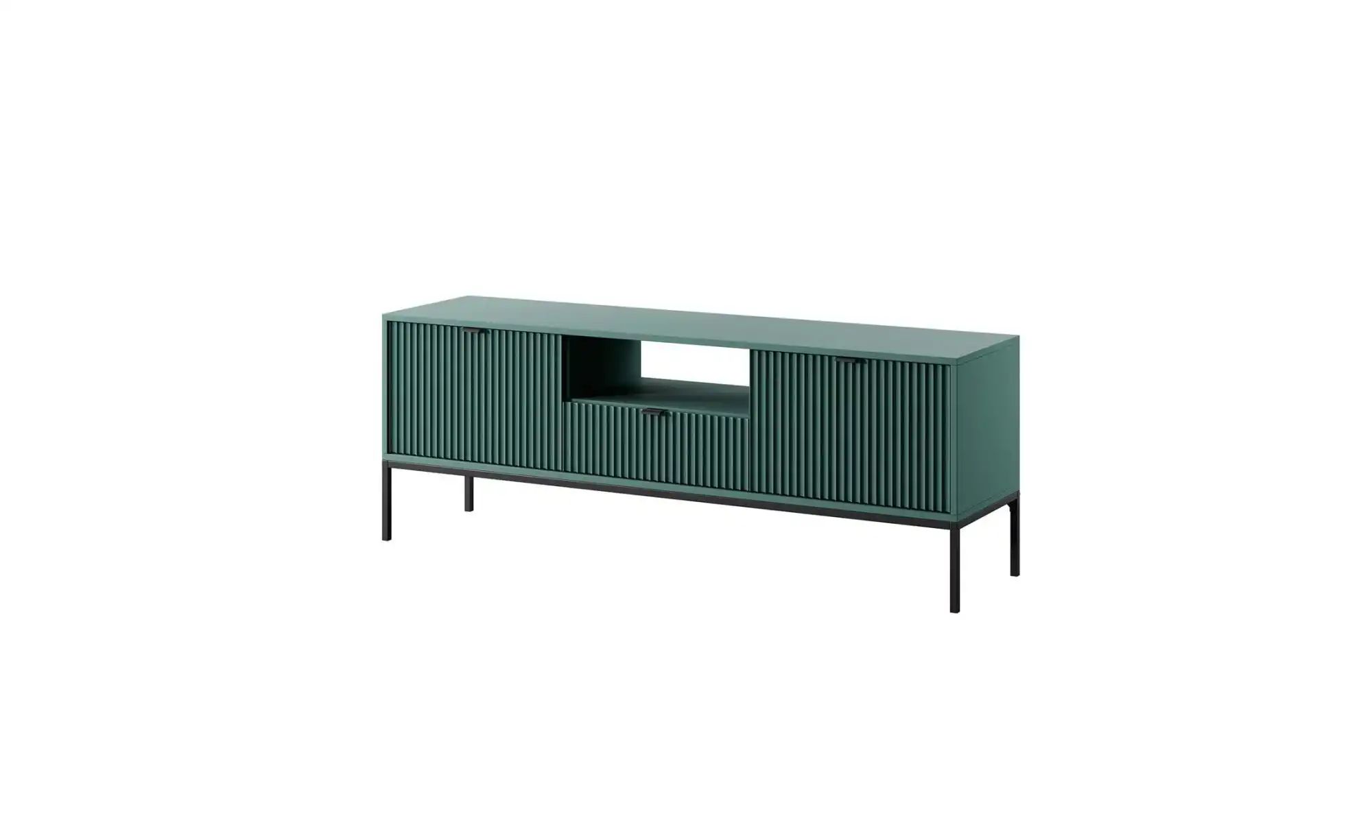 Lowboard   ¦ grün ¦ Maße (cm): B: 154 H: 56 Kommoden & Sideboards > Lowboar günstig online kaufen