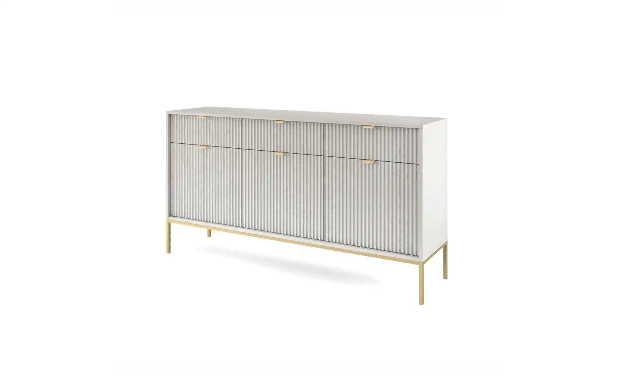 Sideboard   ¦ grau ¦ Maße (cm): B: 154 H: 83 Kommoden & Sideboards > Sidebo günstig online kaufen