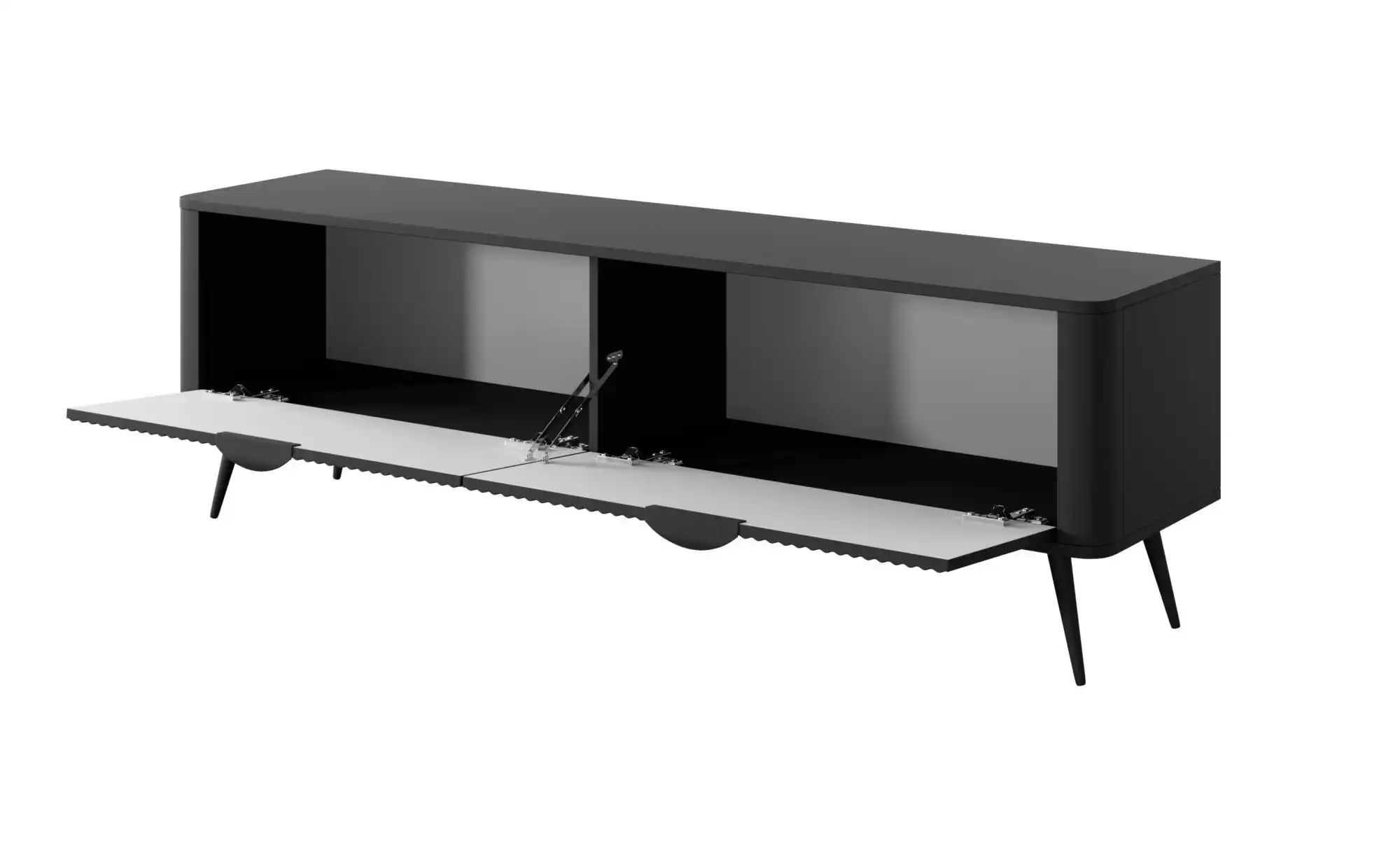 Thumbnail - Lowboard Lante ¦ schwarz ¦ Maße (cm): B: 163 H: 51 Kommoden & Sideboards > Lowboards - Höffner
