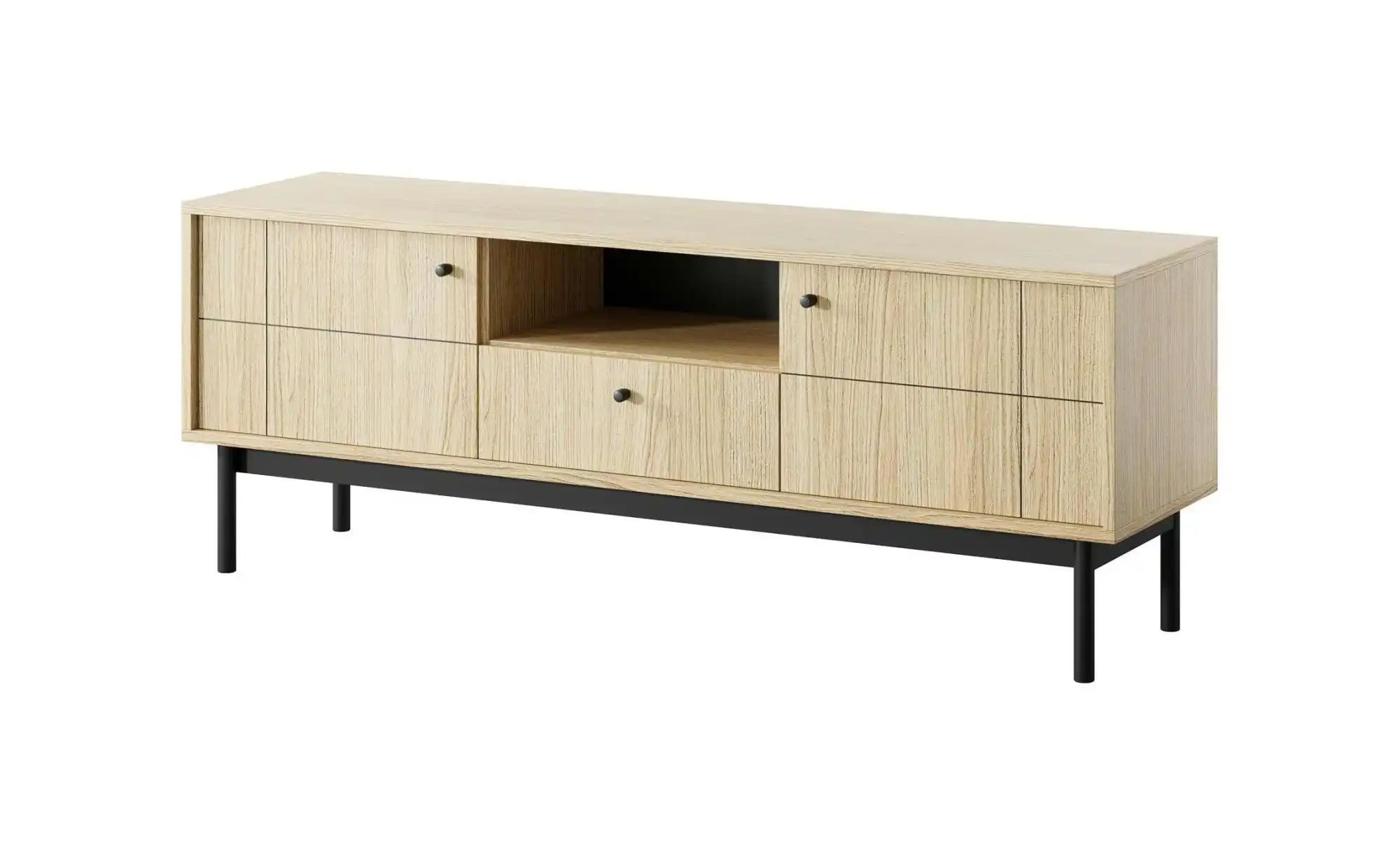 Lowboard  Panda ¦ braun ¦ Maße (cm): B: 154 H: 57 Kommoden & Sideboards > L günstig online kaufen