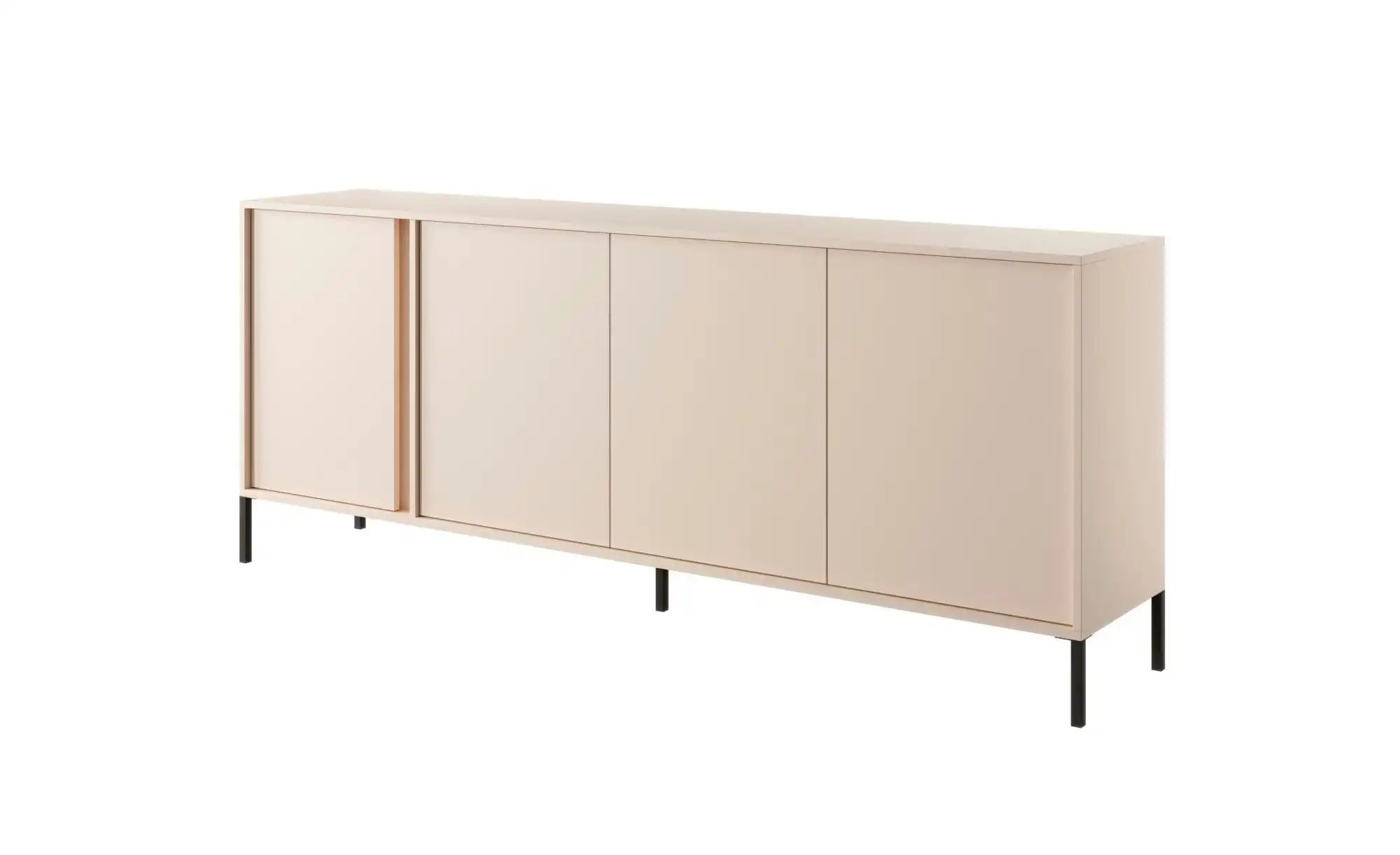 Sideboard   ¦ beige ¦ Maße (cm): B: 203 H: 81 Kommoden & Sideboards > Sideb günstig online kaufen