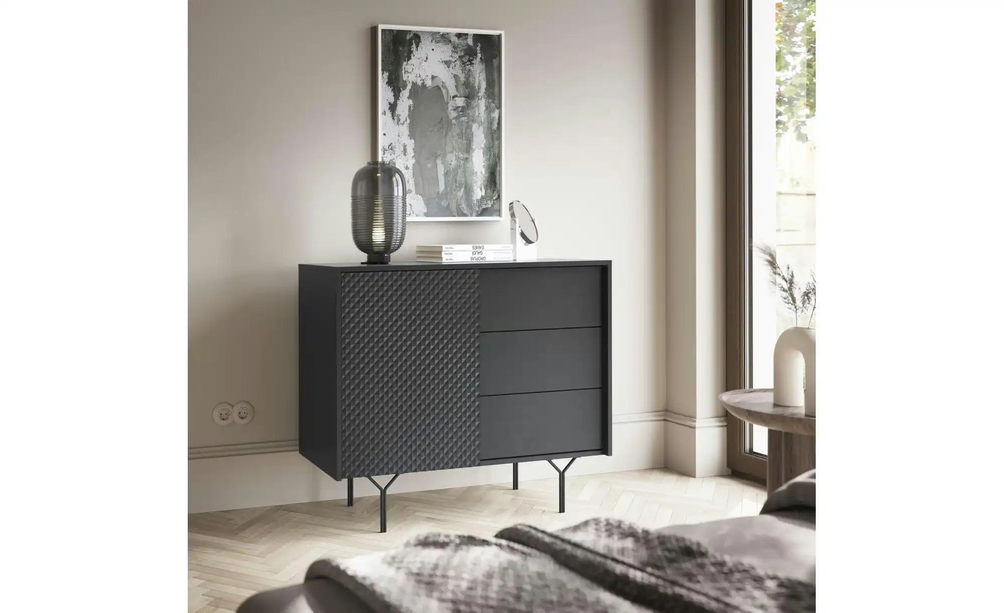 Sideboard  Still ¦ schwarz ¦ Maße (cm): B: 97 H: 82,6 Kommoden & Sideboards günstig online kaufen