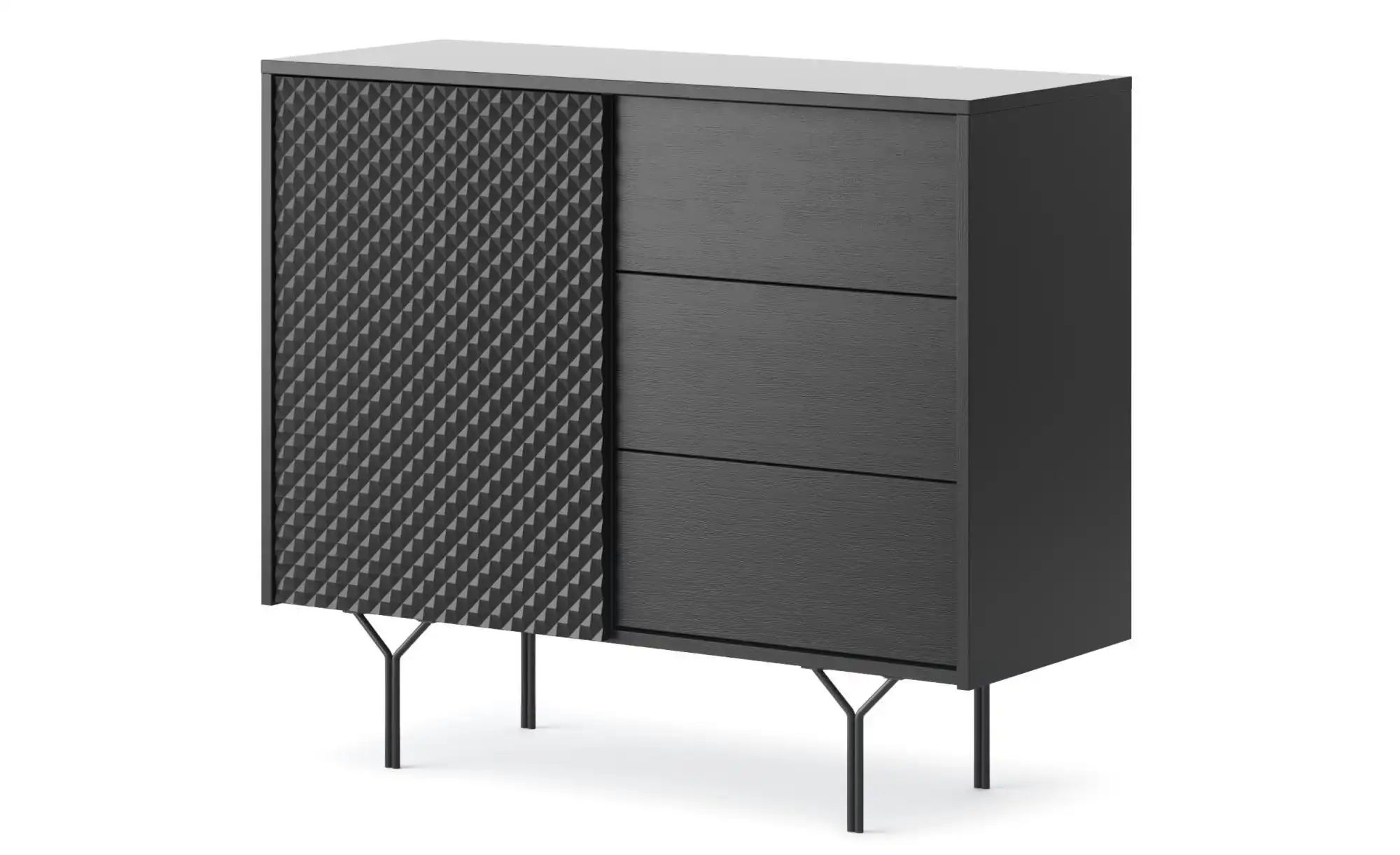 Sideboard  Still ¦ schwarz ¦ Maße (cm): B: 97 H: 82,6 Kommoden & Sideboards günstig online kaufen