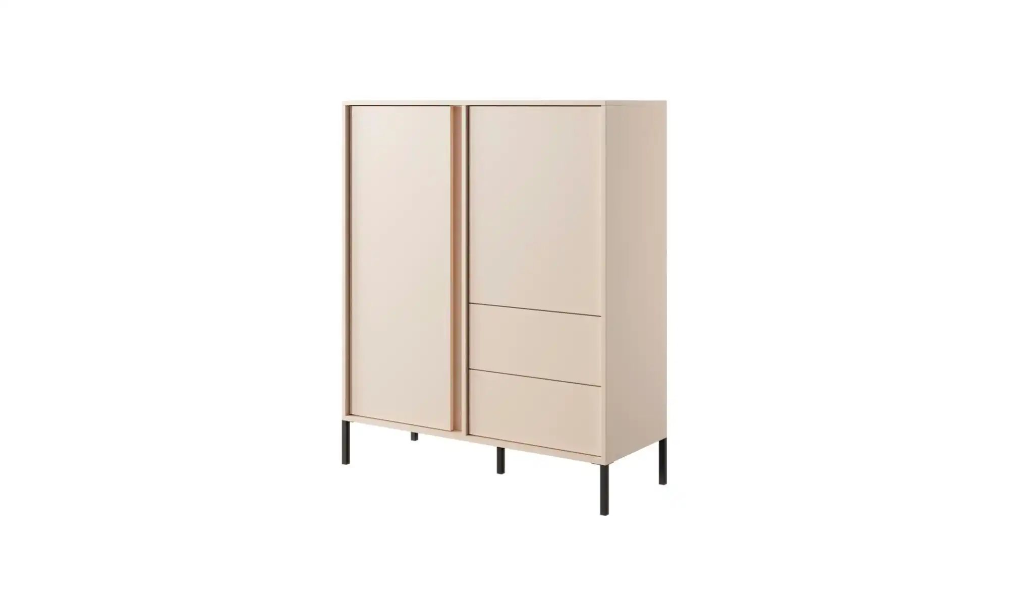 Highboard  Holen ¦ beige ¦ Maße (cm): B: 103 H: 123 Kommoden & Sideboards > günstig online kaufen