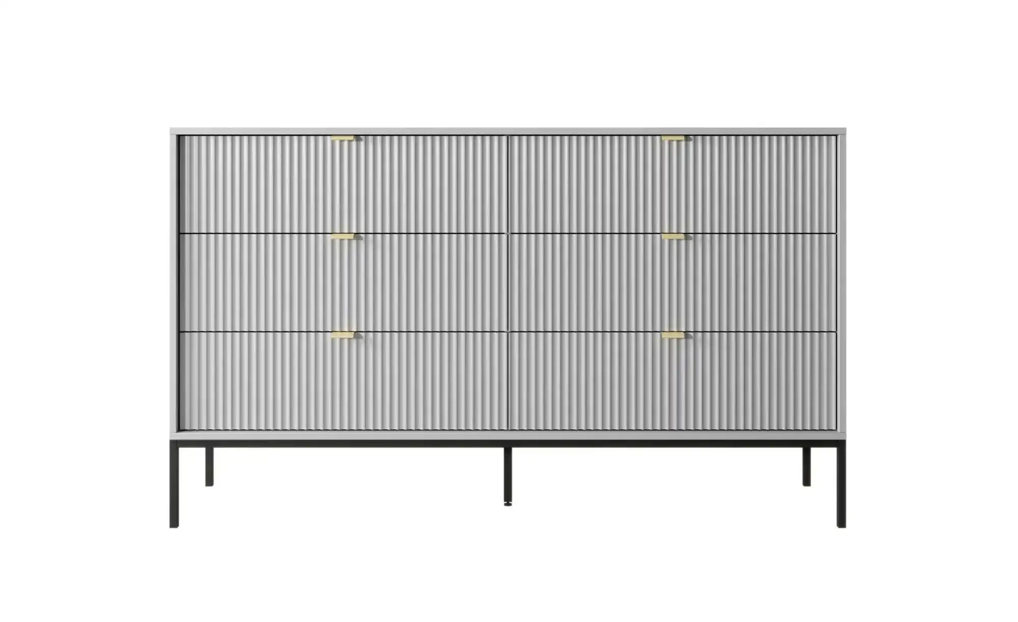 Kommode  Nova ¦ grau ¦ Maße (cm): B: 154 H: 91 Kommoden & Sideboards > Komm günstig online kaufen