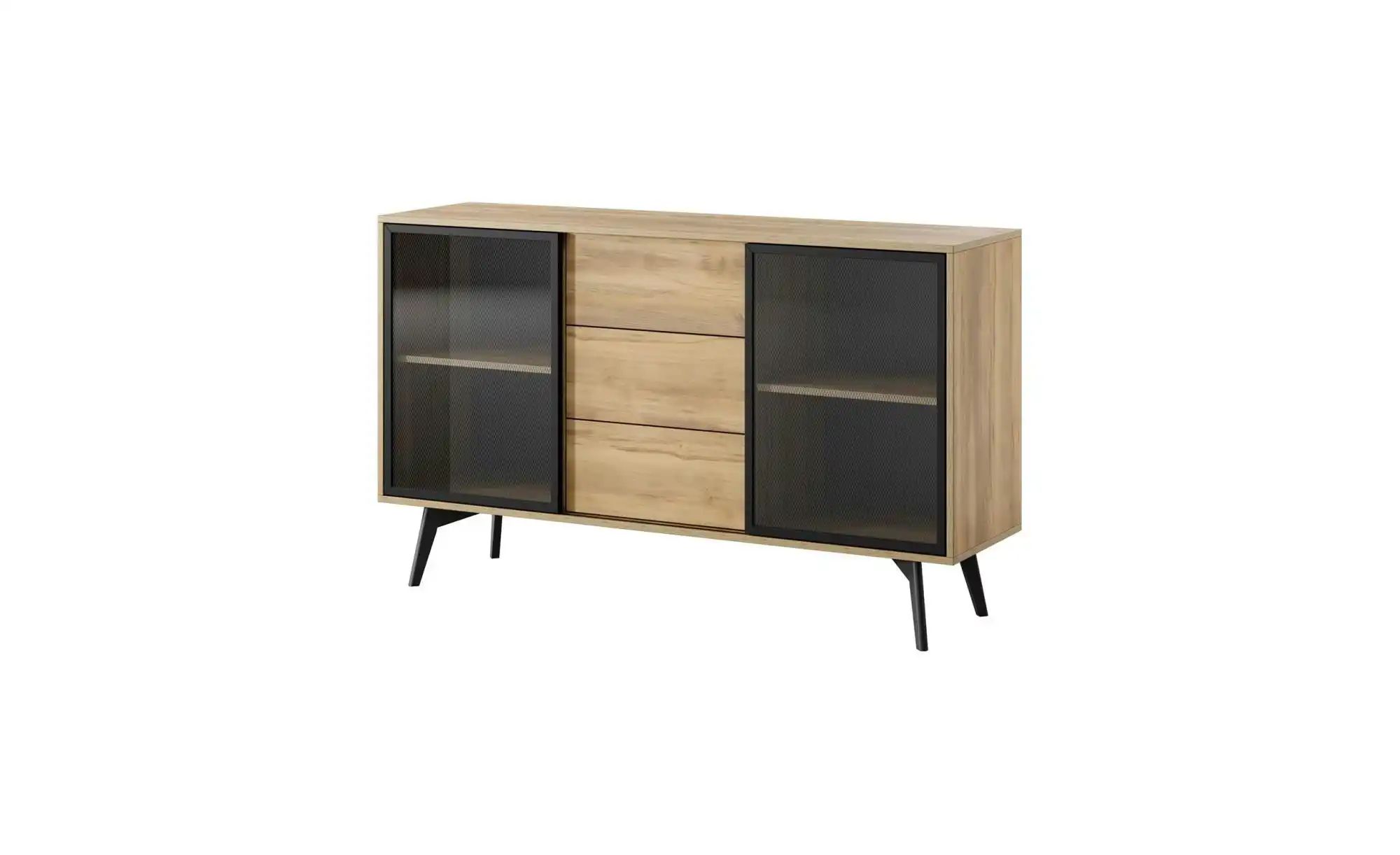 Sideboard   ¦ braun ¦ Maße (cm): B: 143,5 H: 85,4 Kommoden & Sideboards > S günstig online kaufen