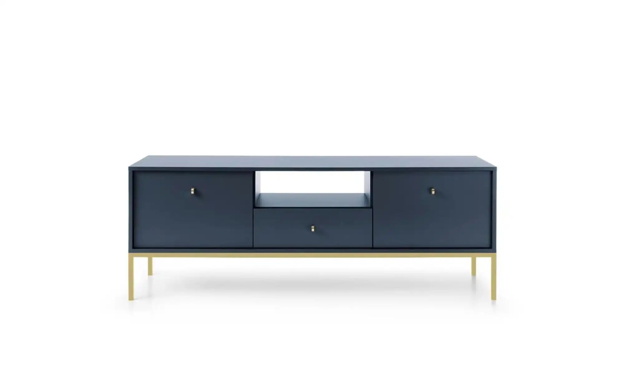 Lowboard  Molly ¦ blau ¦ Maße (cm): B: 153,4 H: 56,2 Kommoden & Sideboards günstig online kaufen
