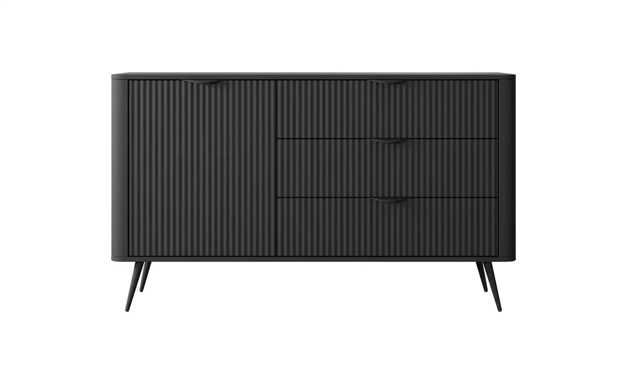 Sideboard  Lante ¦ schwarz ¦ Maße (cm): B: 138 H: 81 Kommoden & Sideboards günstig online kaufen