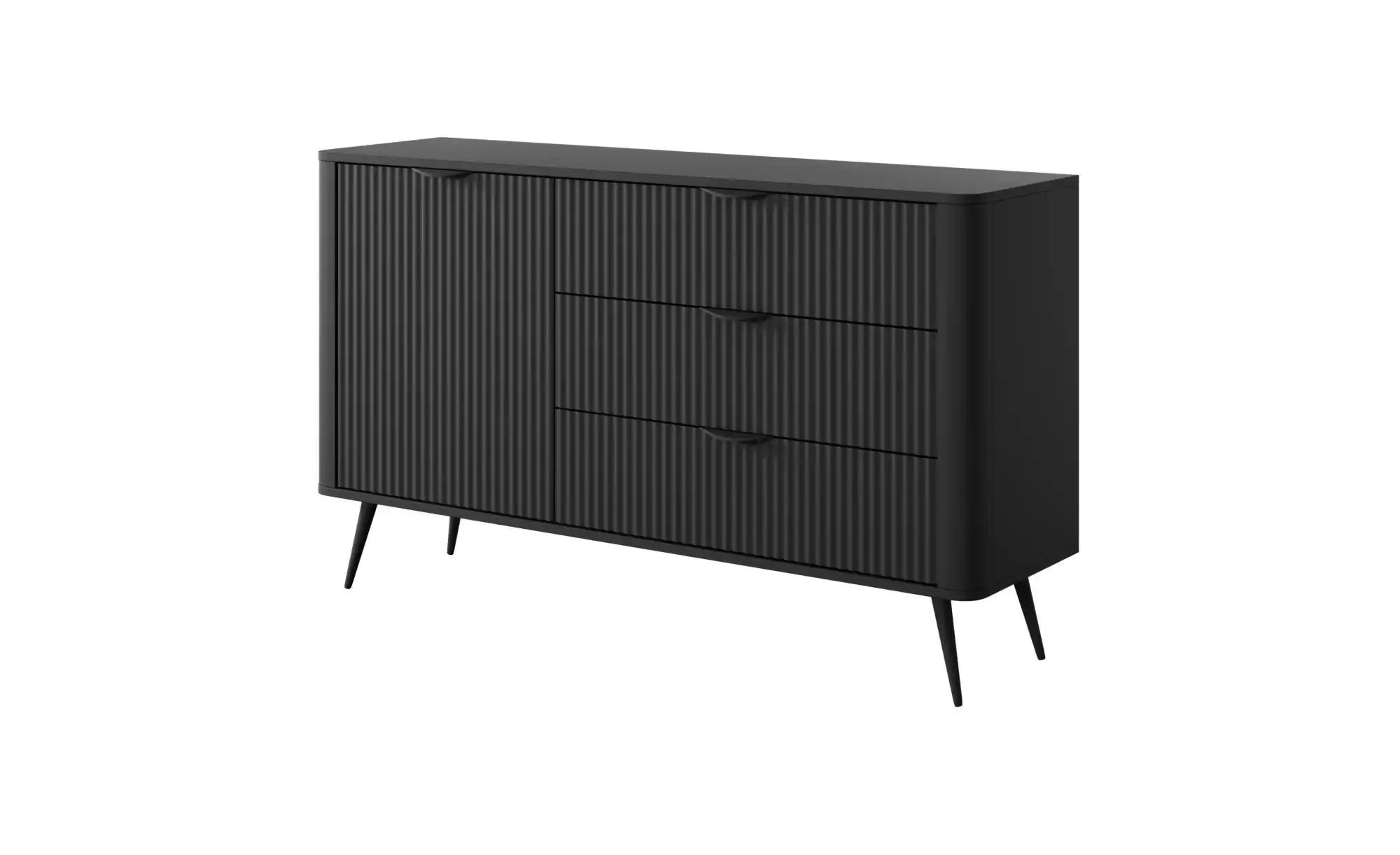 Sideboard  Lante ¦ schwarz ¦ Maße (cm): B: 138 H: 81 Kommoden & Sideboards günstig online kaufen